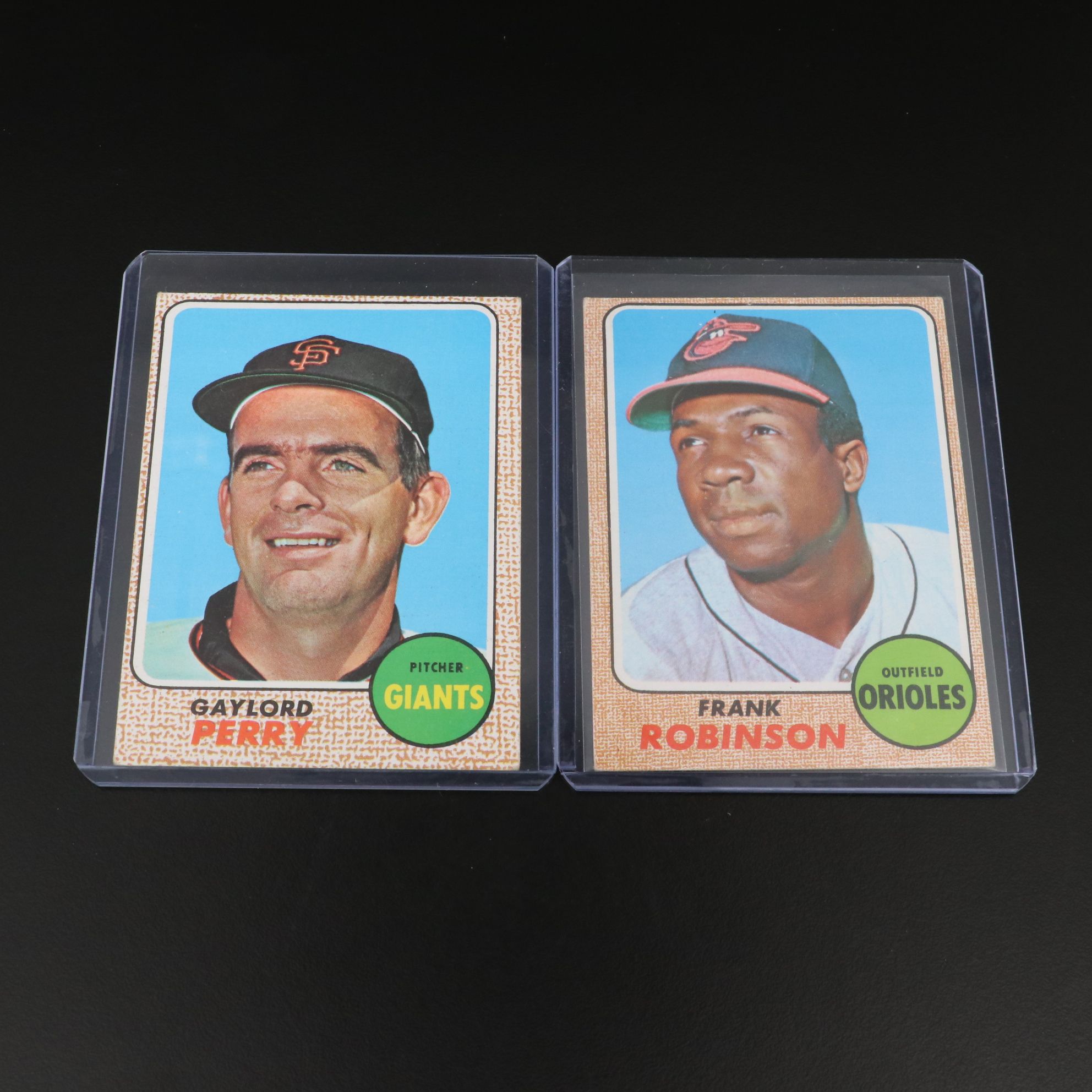 Topps Baseball Cards Featuring Roger Maris, Bob Gibson, and More, 1959-1969