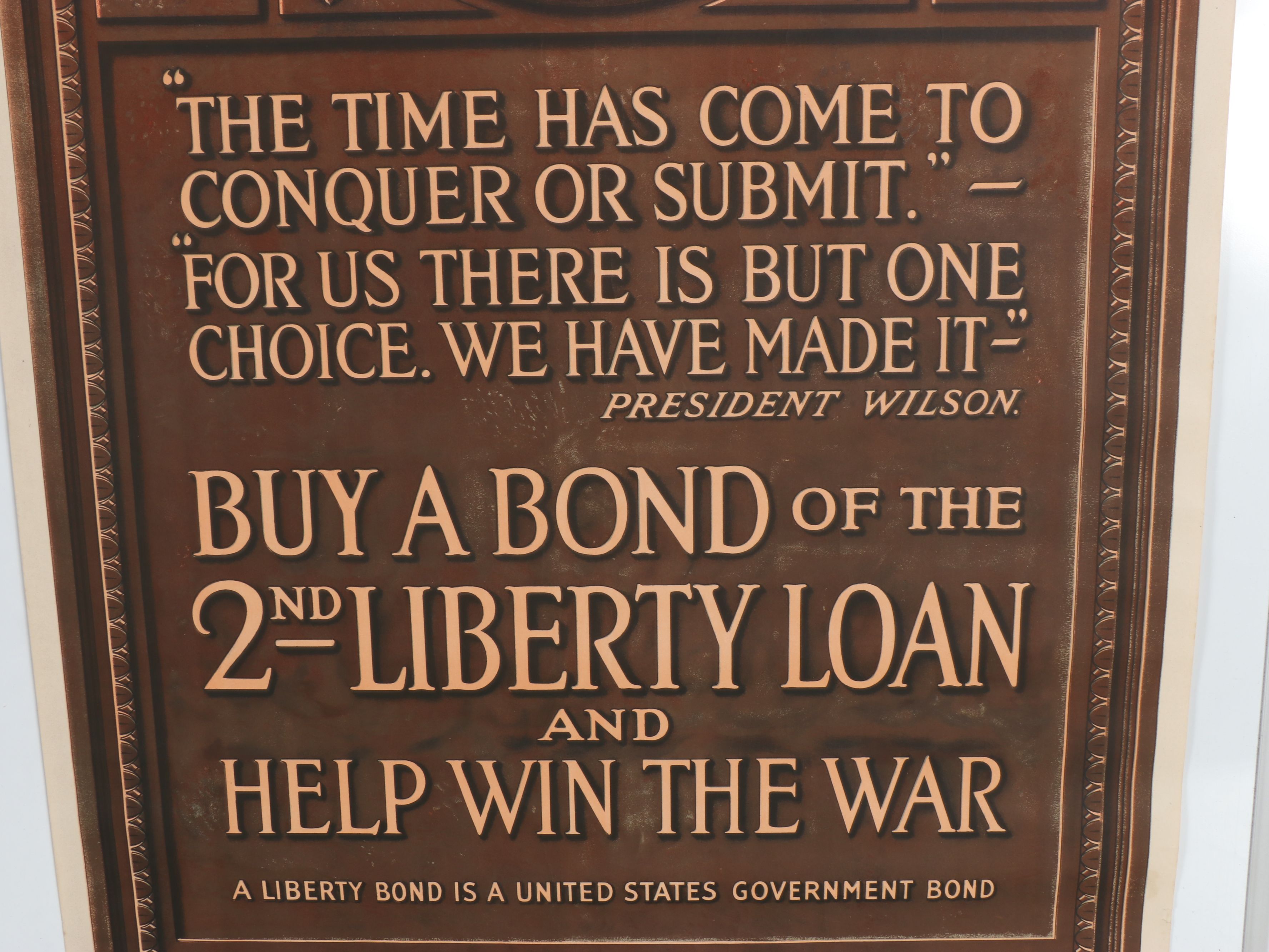 World War I Era American War Bonds and Other Patriotic Lithograph Posters