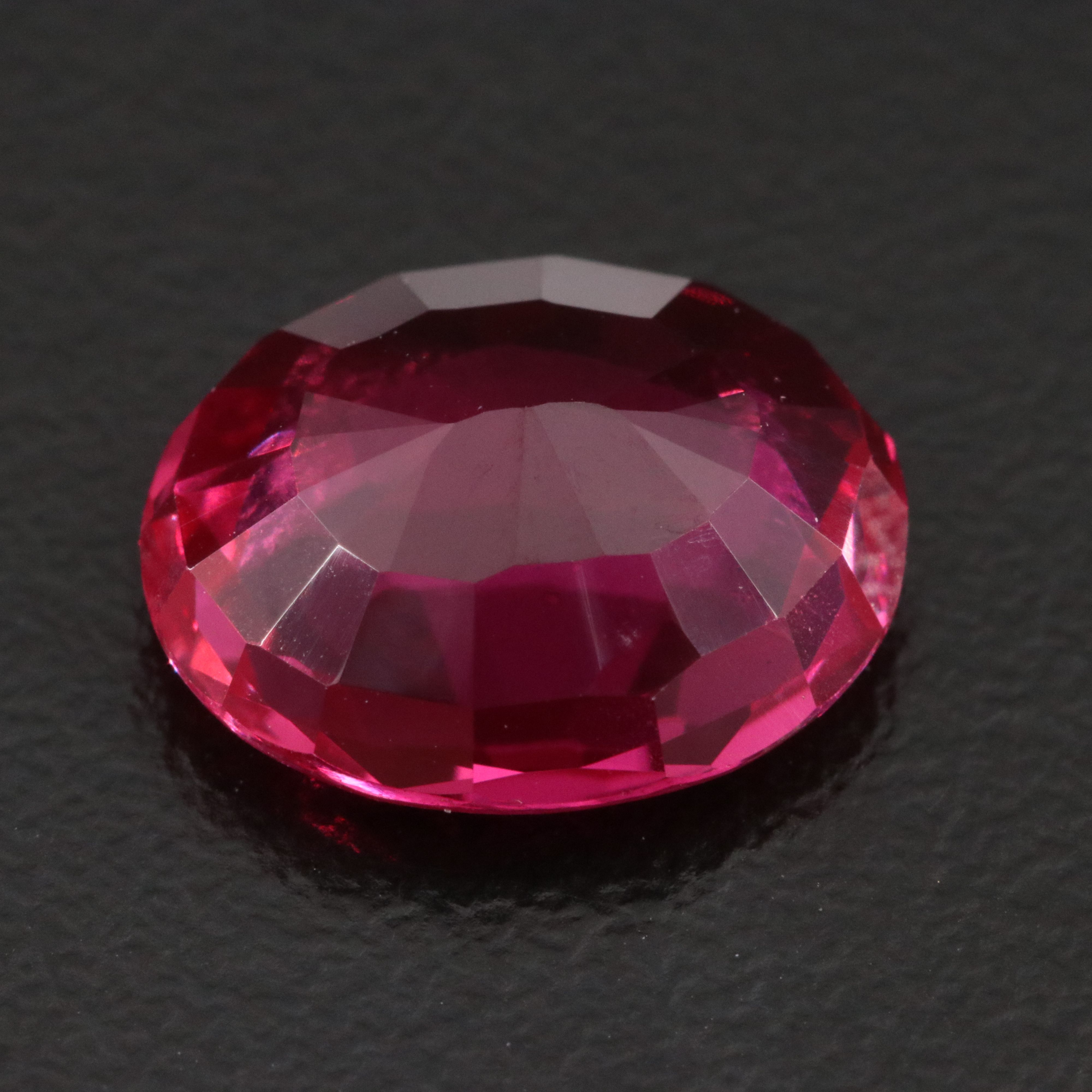 Loose 5.66 CT Lab Grown Ruby