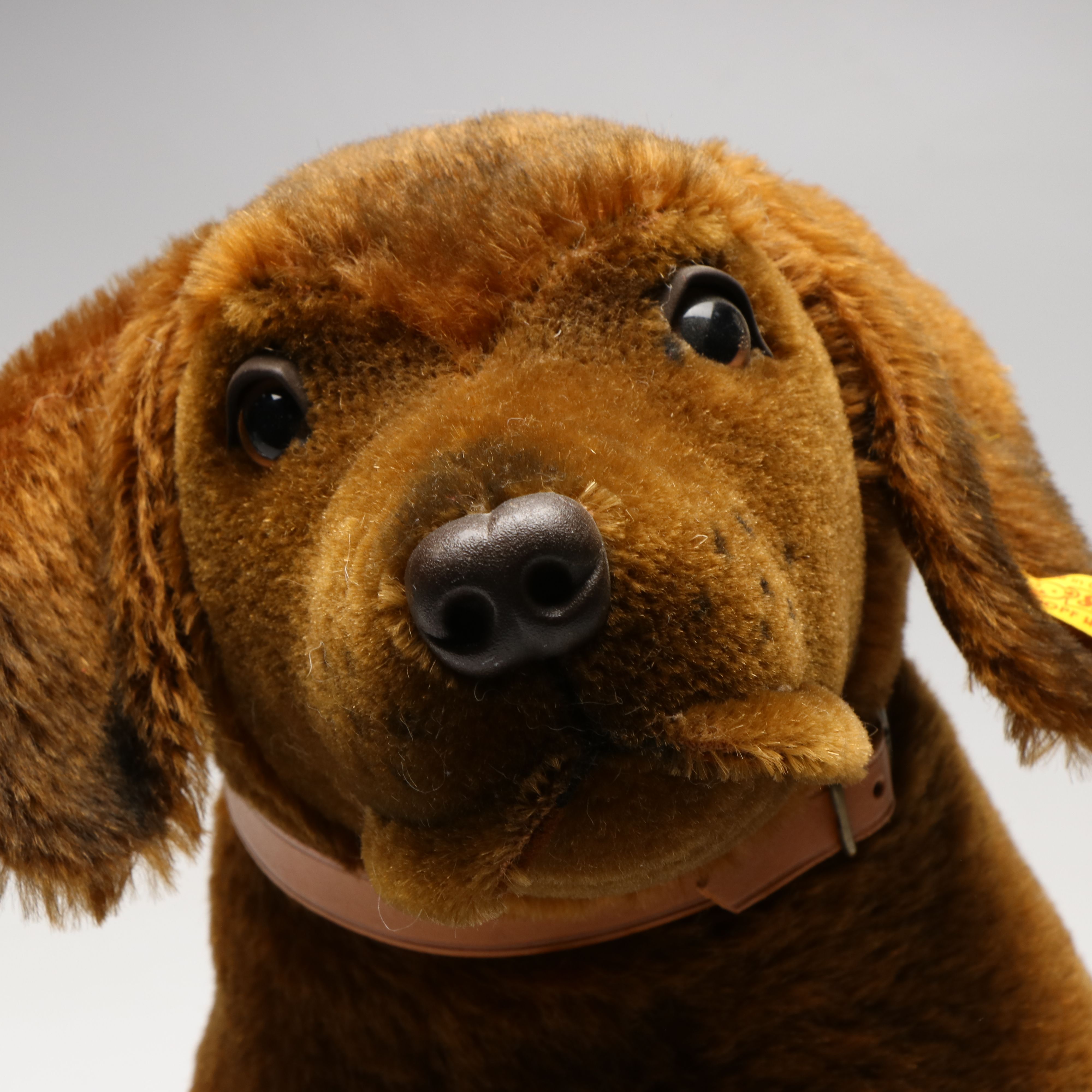 Steiff "Hassan" Mohair Labrador Retriever Stuffed Toy