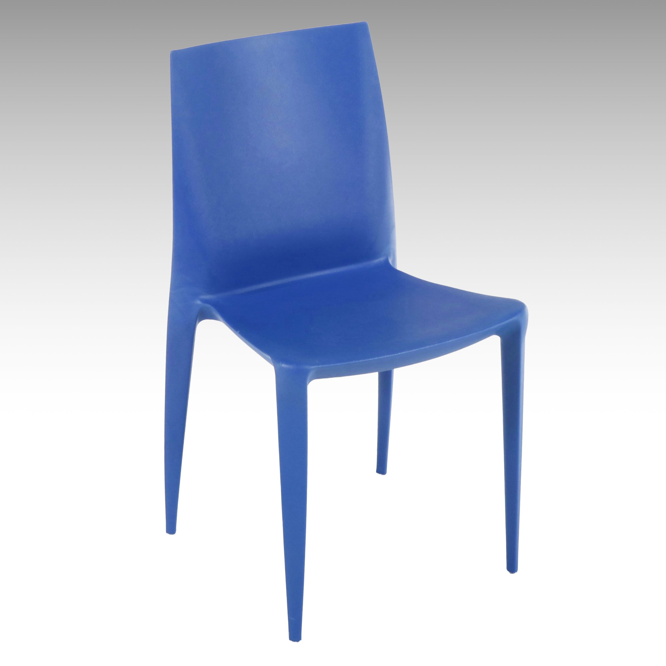 Heller "Bellini Chair" in Blue by Mario Bellini, Late 20th Century