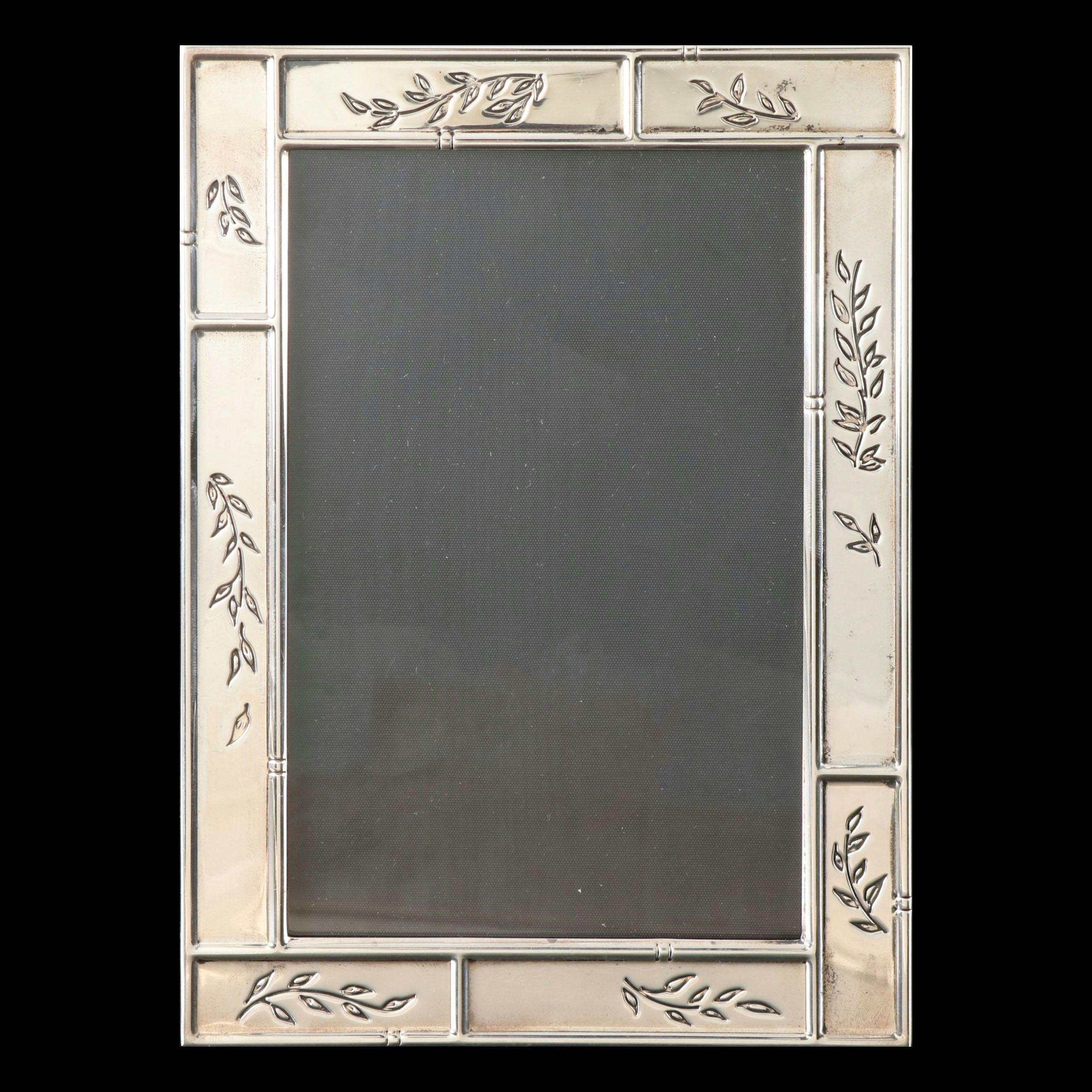 Tiffany & Co. Floral Sterling Frame, 2002