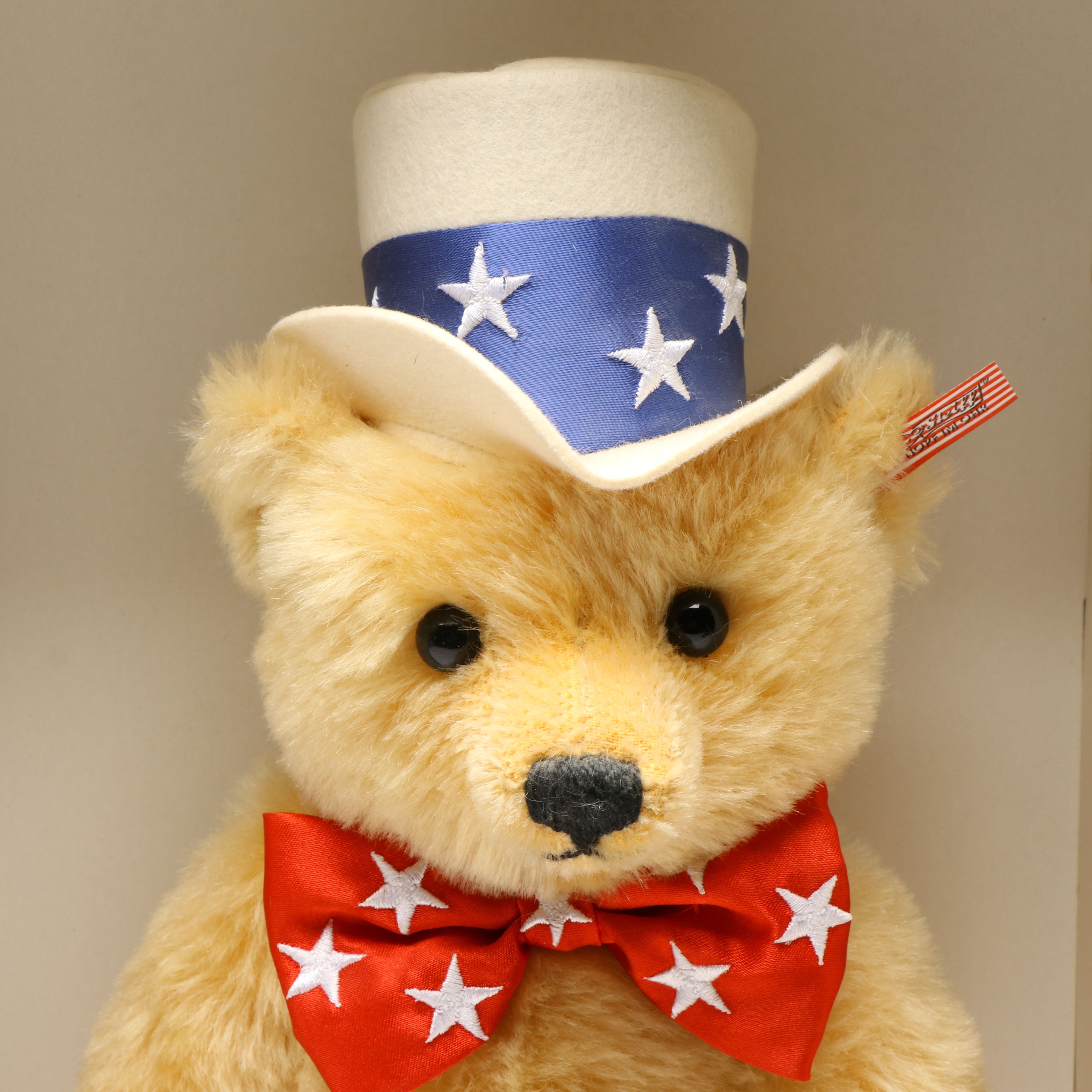Steiff "The First American Teddy" Blonde Limited Edition Teddy Bear, 2003