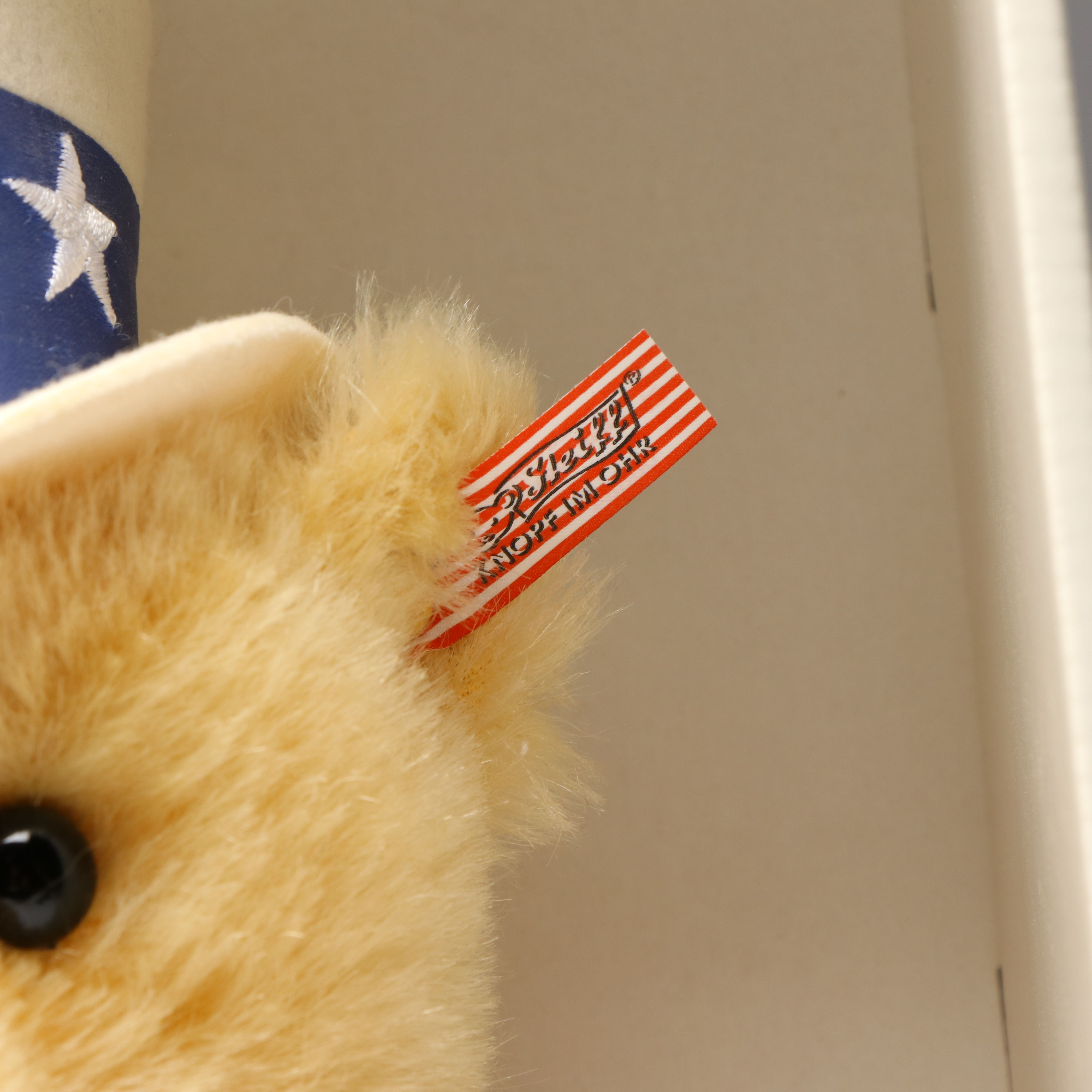 Steiff "The First American Teddy" Blonde Limited Edition Teddy Bear, 2003