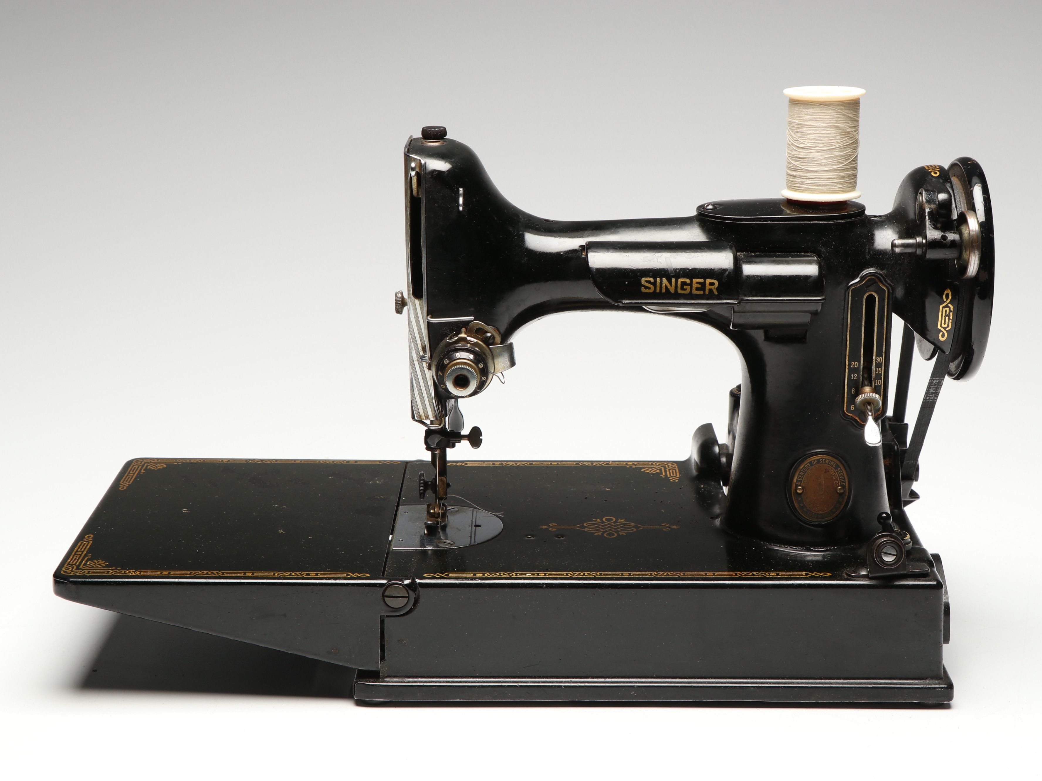 Singer "Featherweight" Portable Sewing Machine, 1951