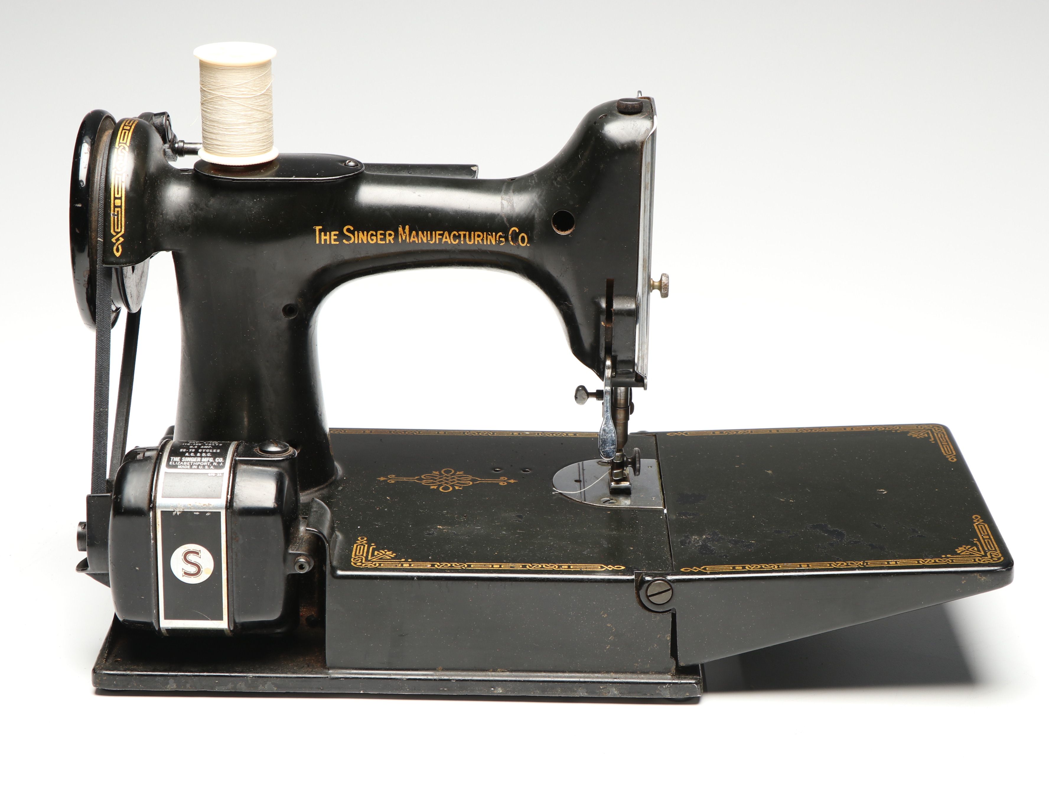 Singer "Featherweight" Portable Sewing Machine, 1951
