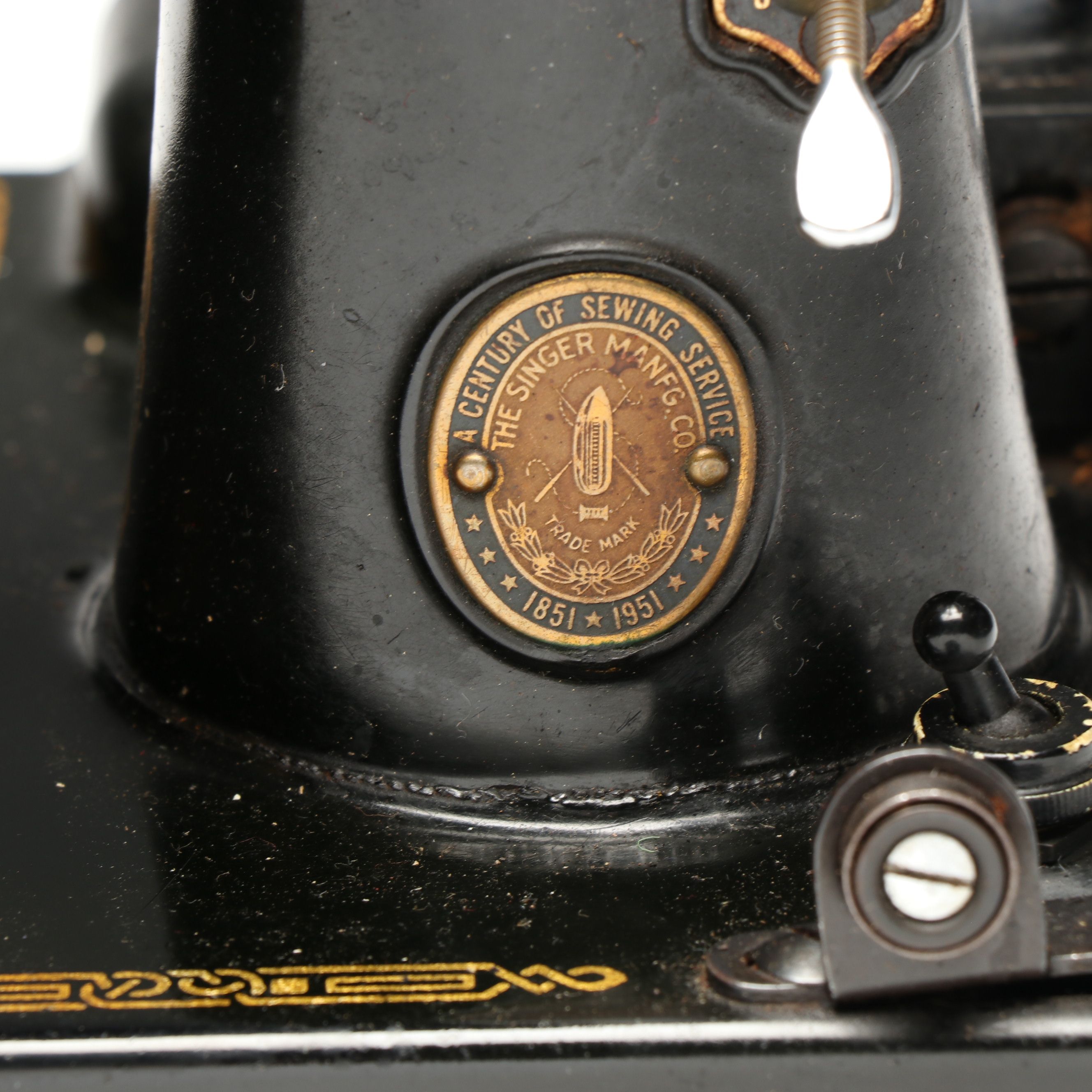 Singer "Featherweight" Portable Sewing Machine, 1951