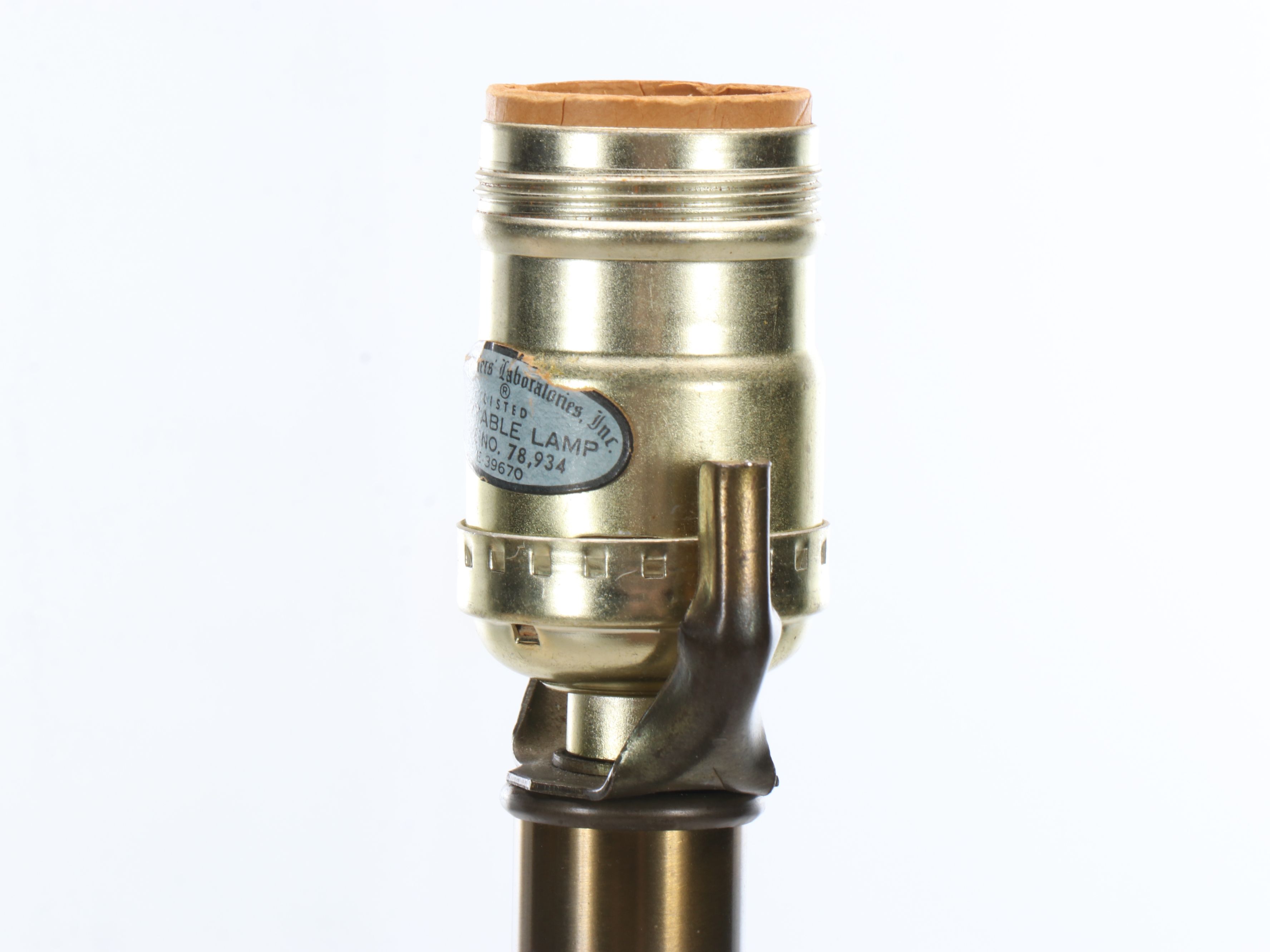 Carved Resin Train Conductor Table Lamp