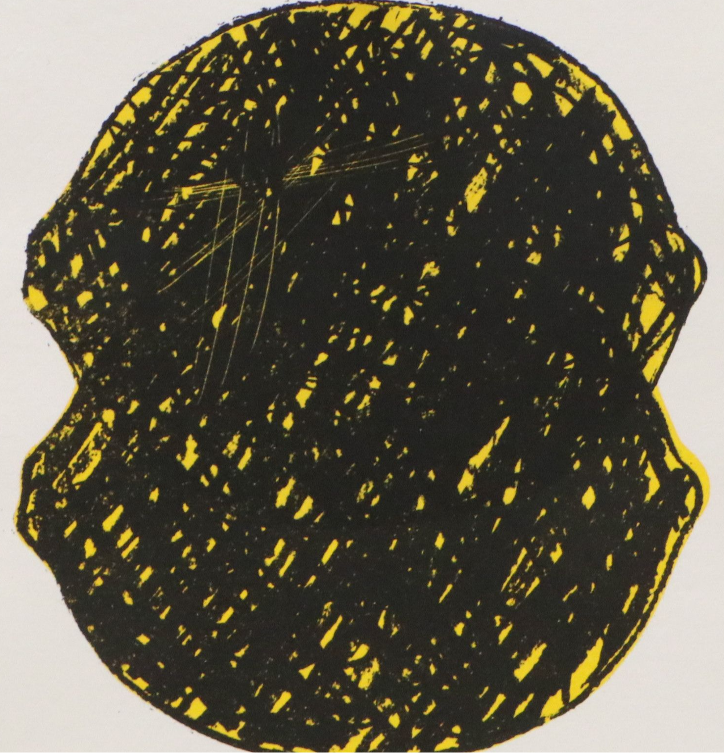 Bold Screenprints of Abstracted Lemons, Mid to Late 20th Century