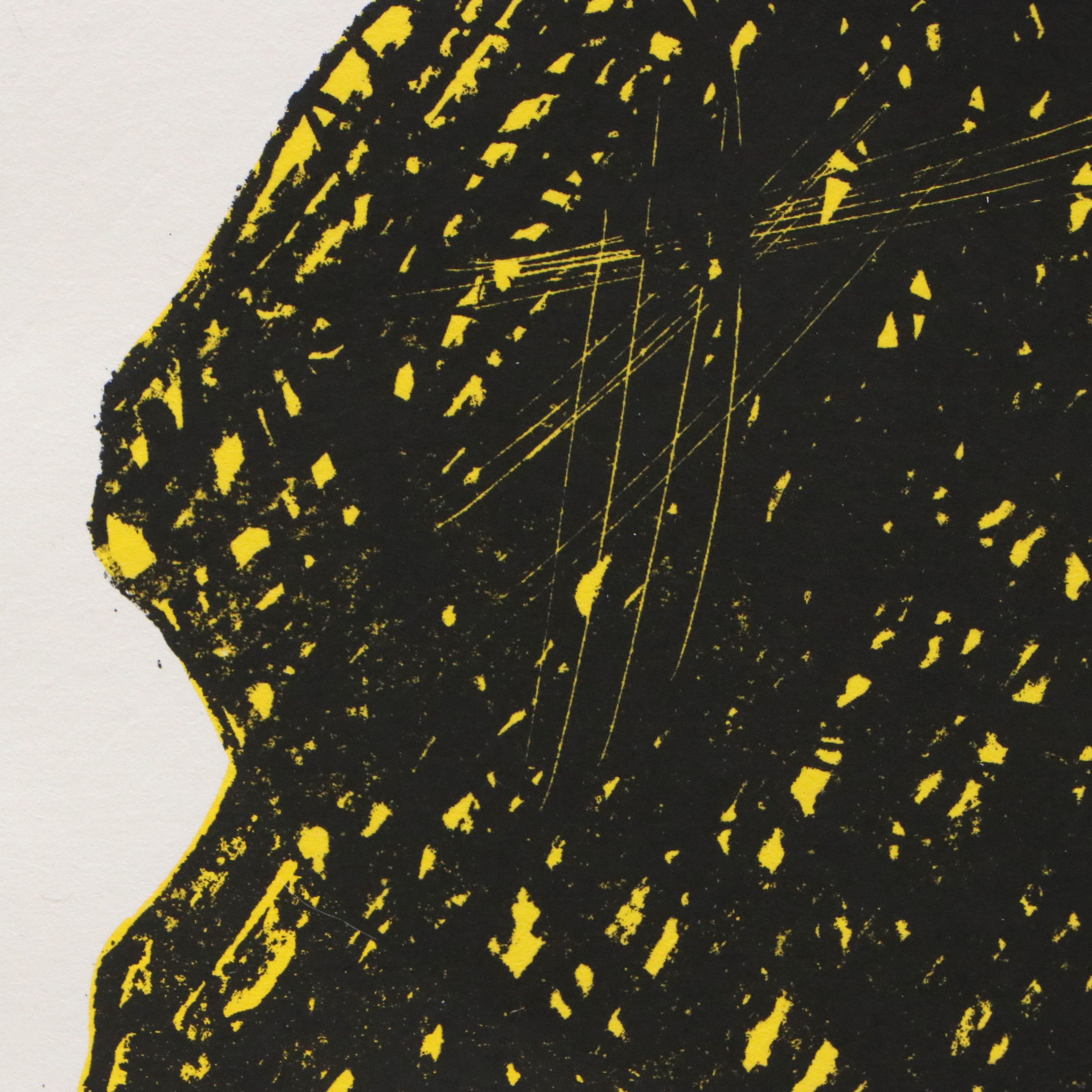 Bold Screenprints of Abstracted Lemons, Mid to Late 20th Century