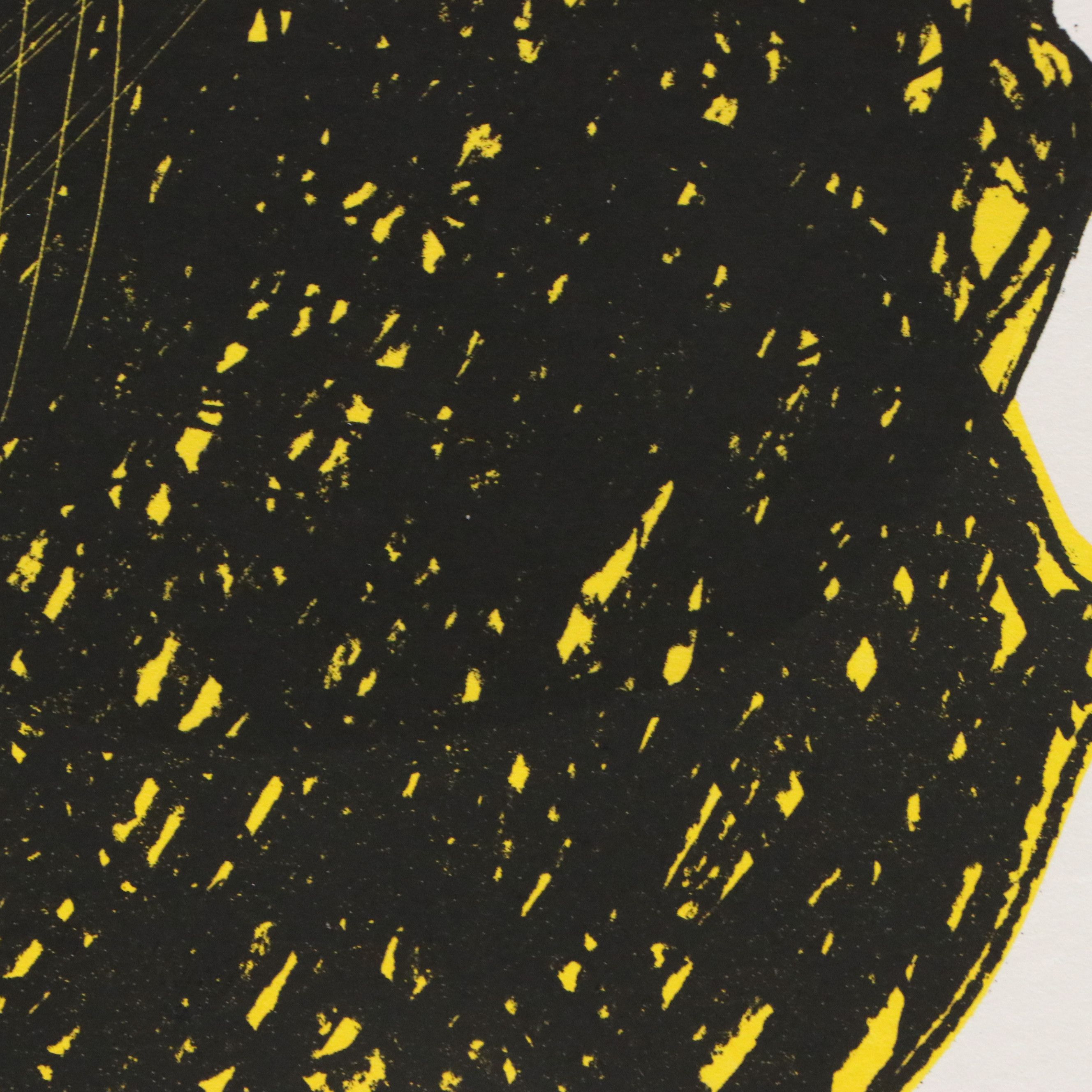 Bold Screenprints of Abstracted Lemons, Mid to Late 20th Century