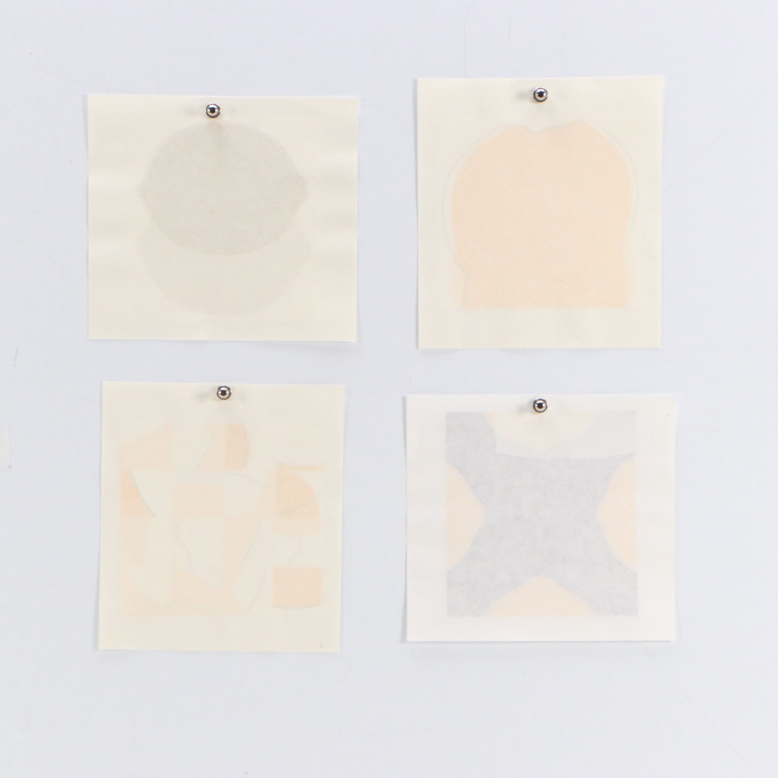 Bold Screenprints of Abstracted Lemons, Mid to Late 20th Century