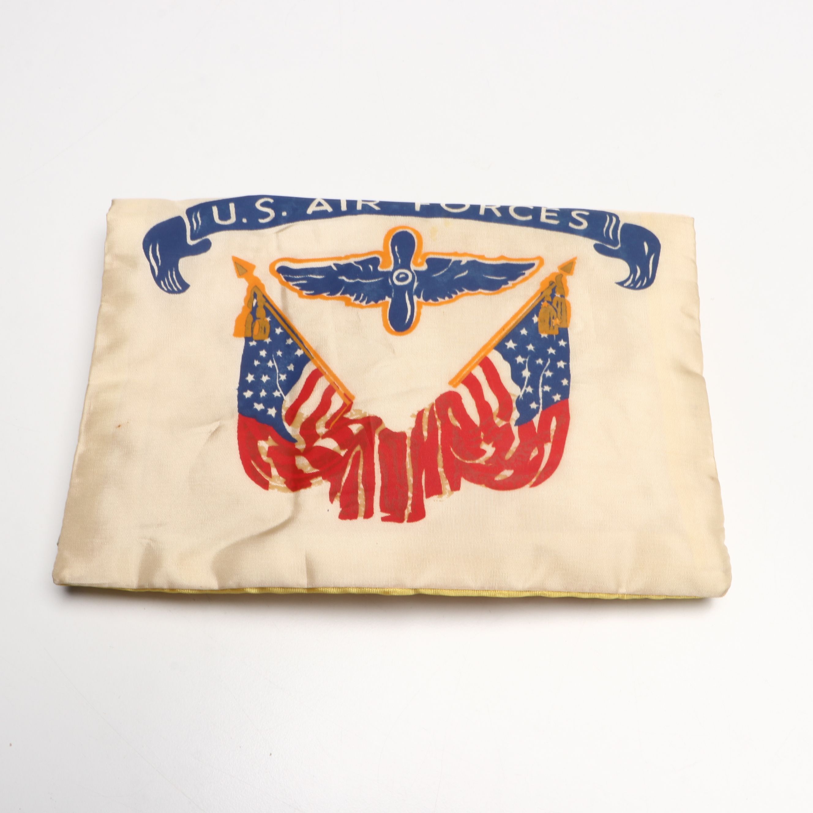 Wendell-August U.S. Air Force Plate with Pins, Patches and More Memorabilia