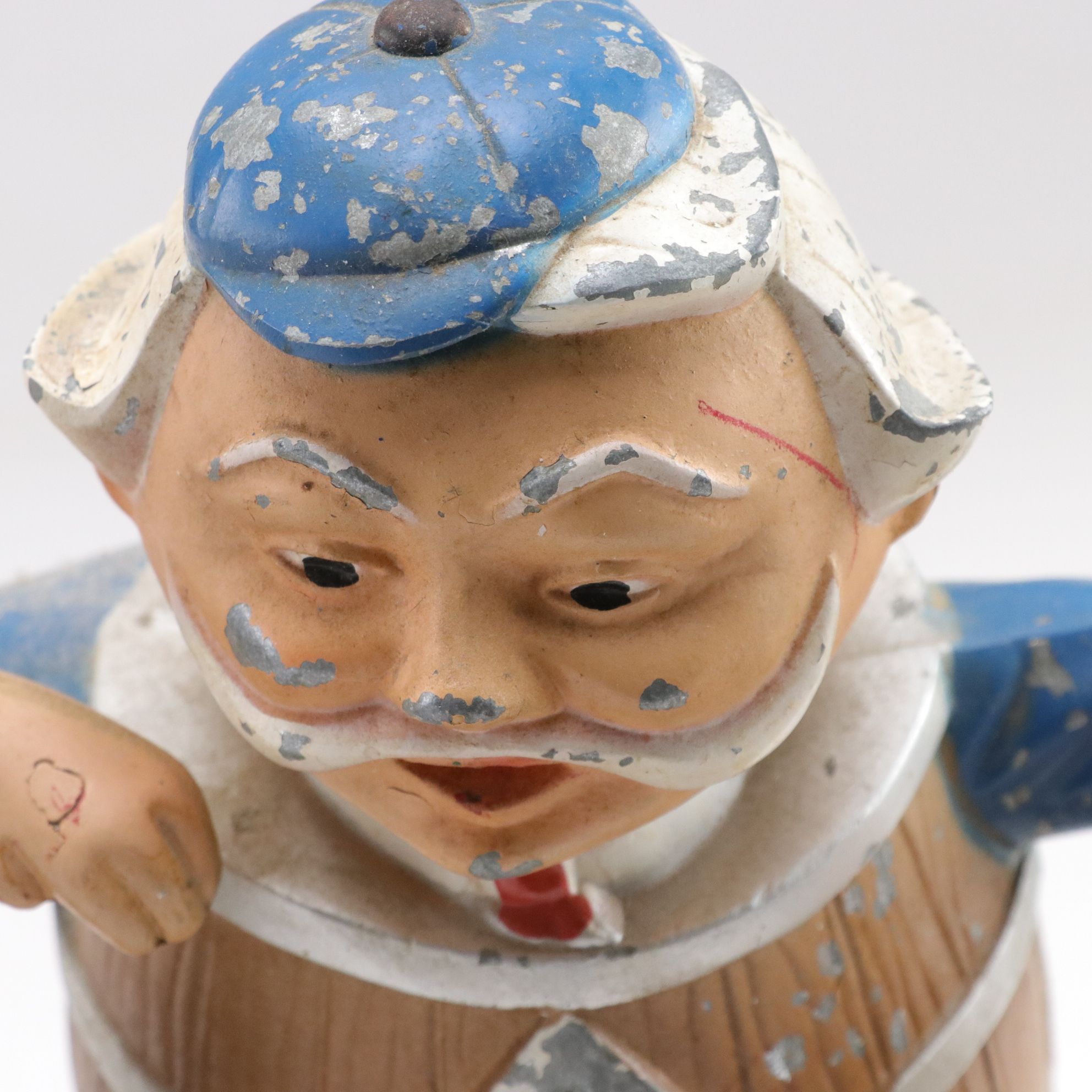 Blatz Beer "Brings You The Braves on TV" Baseball Bar Display