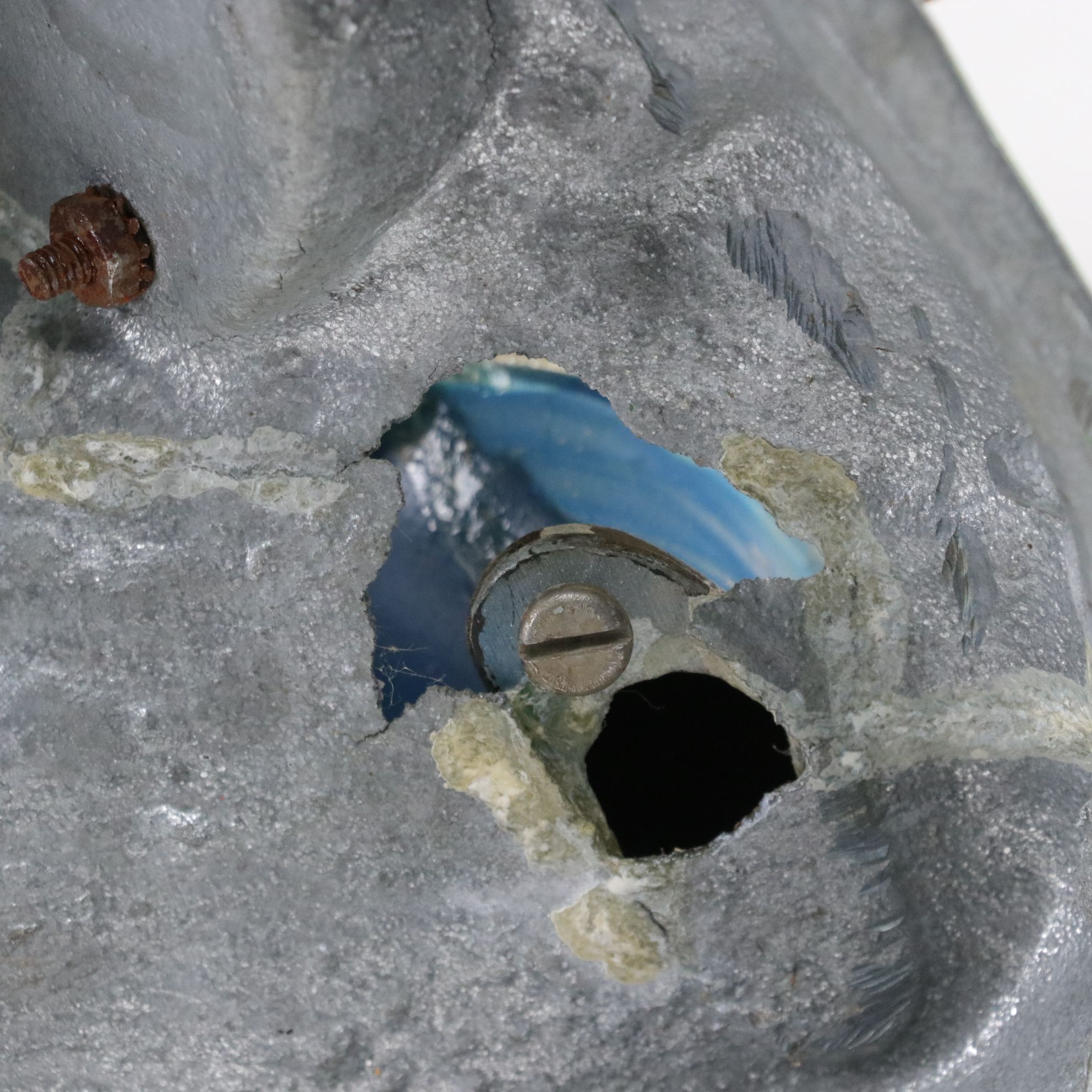 Blatz Beer "Brings You The Braves on TV" Baseball Bar Display