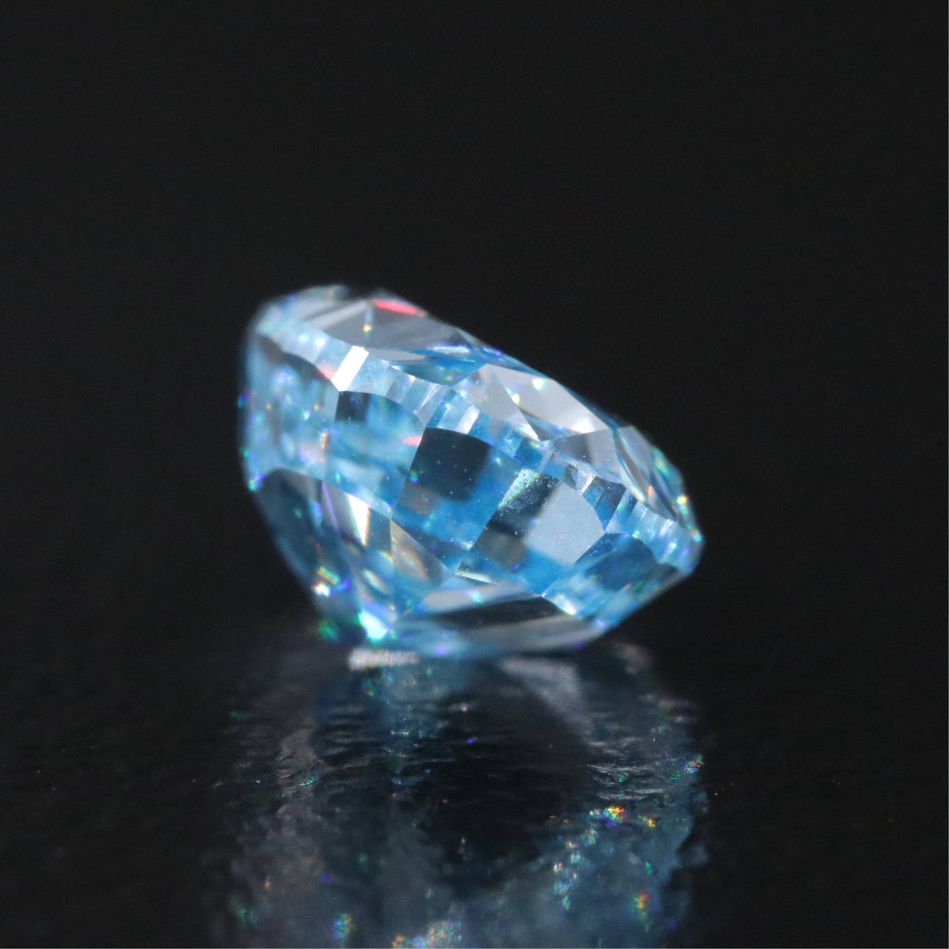 Loose 1.70 CT Fancy Vivid Blue Lab Grown Diamond with IGI Report