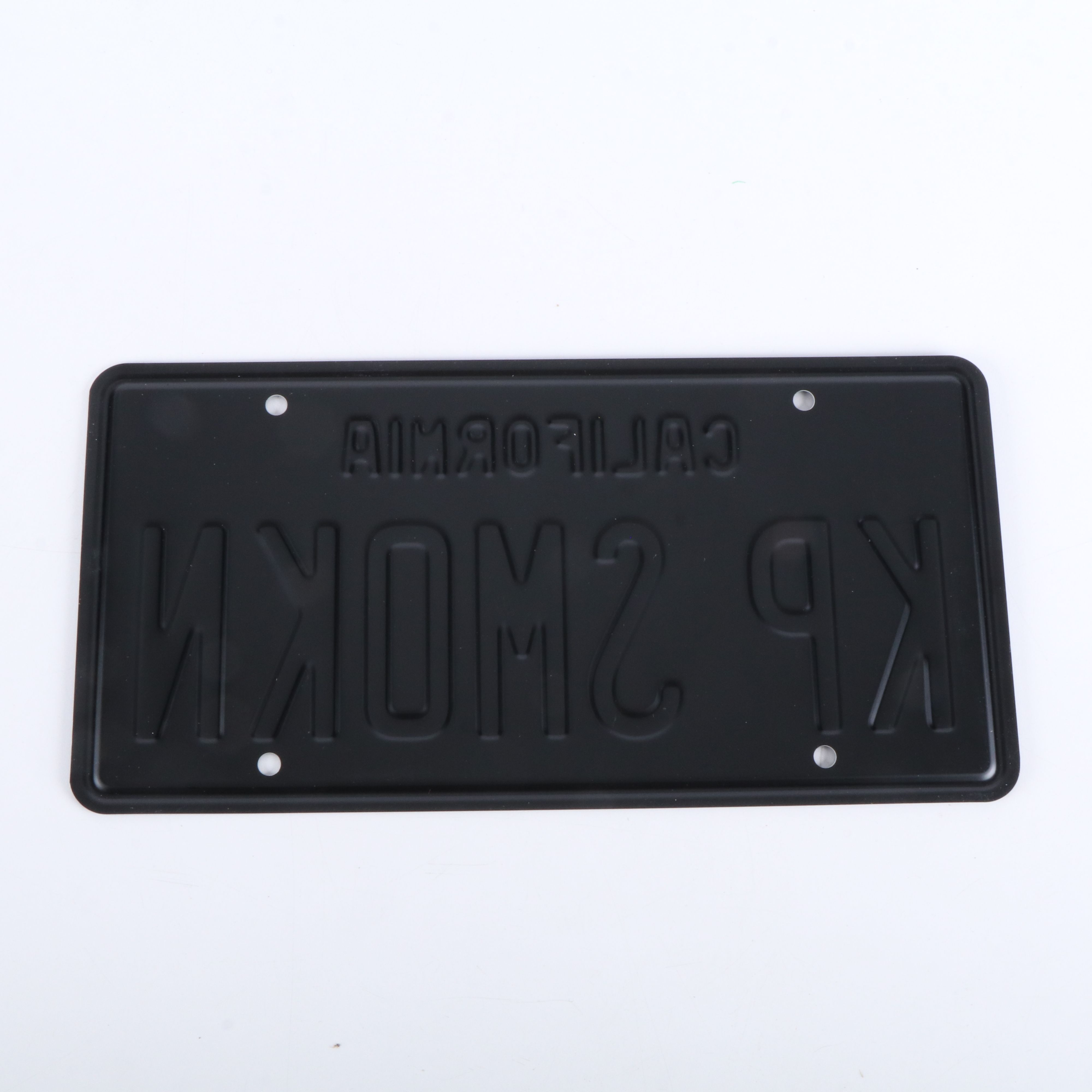 Cheech Marin and Tommy Chong Signed "Up in Smoke" License Plate, Beckett