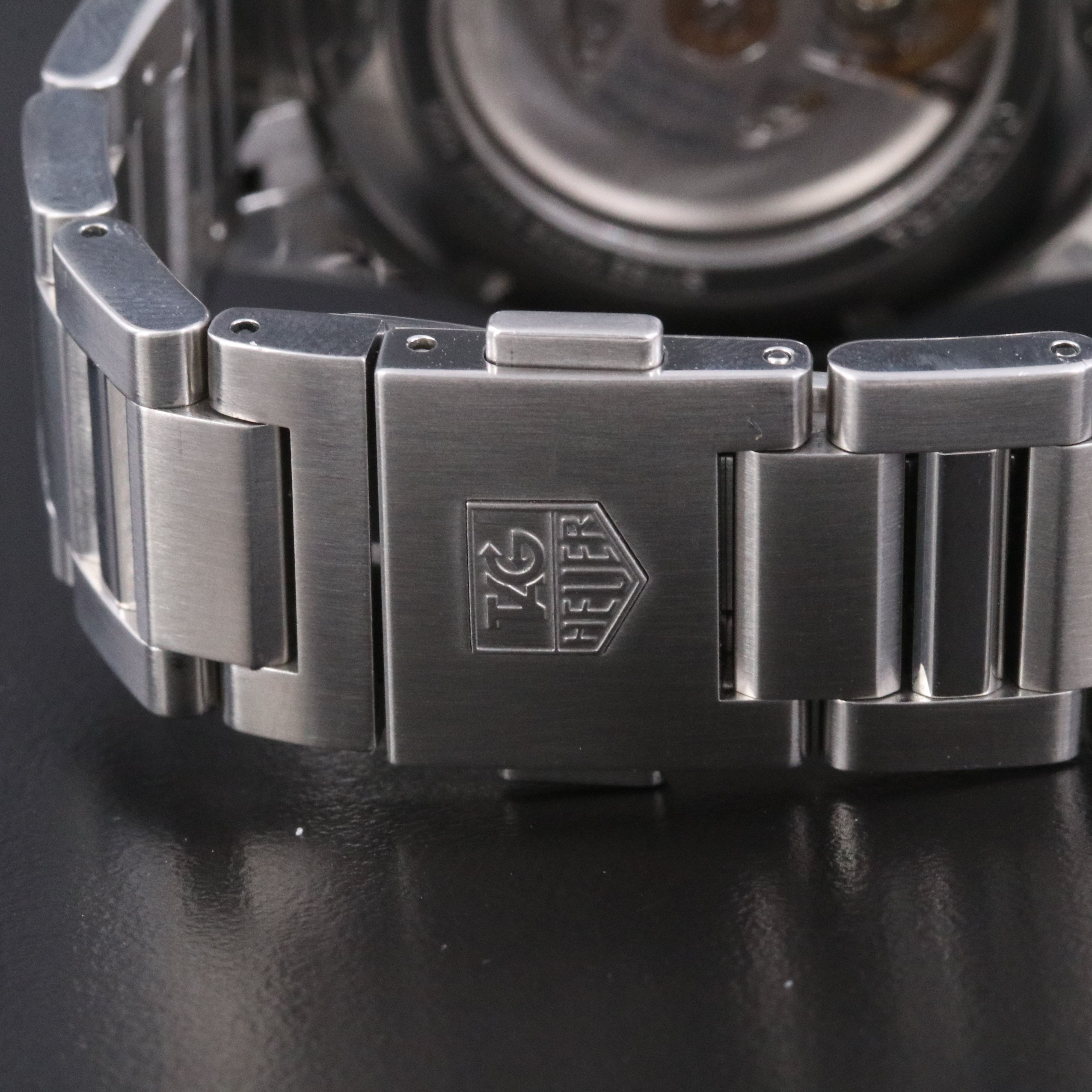 TAG Heuer Carrera Date Black Calibre 5 Automatic Watch WAR211A