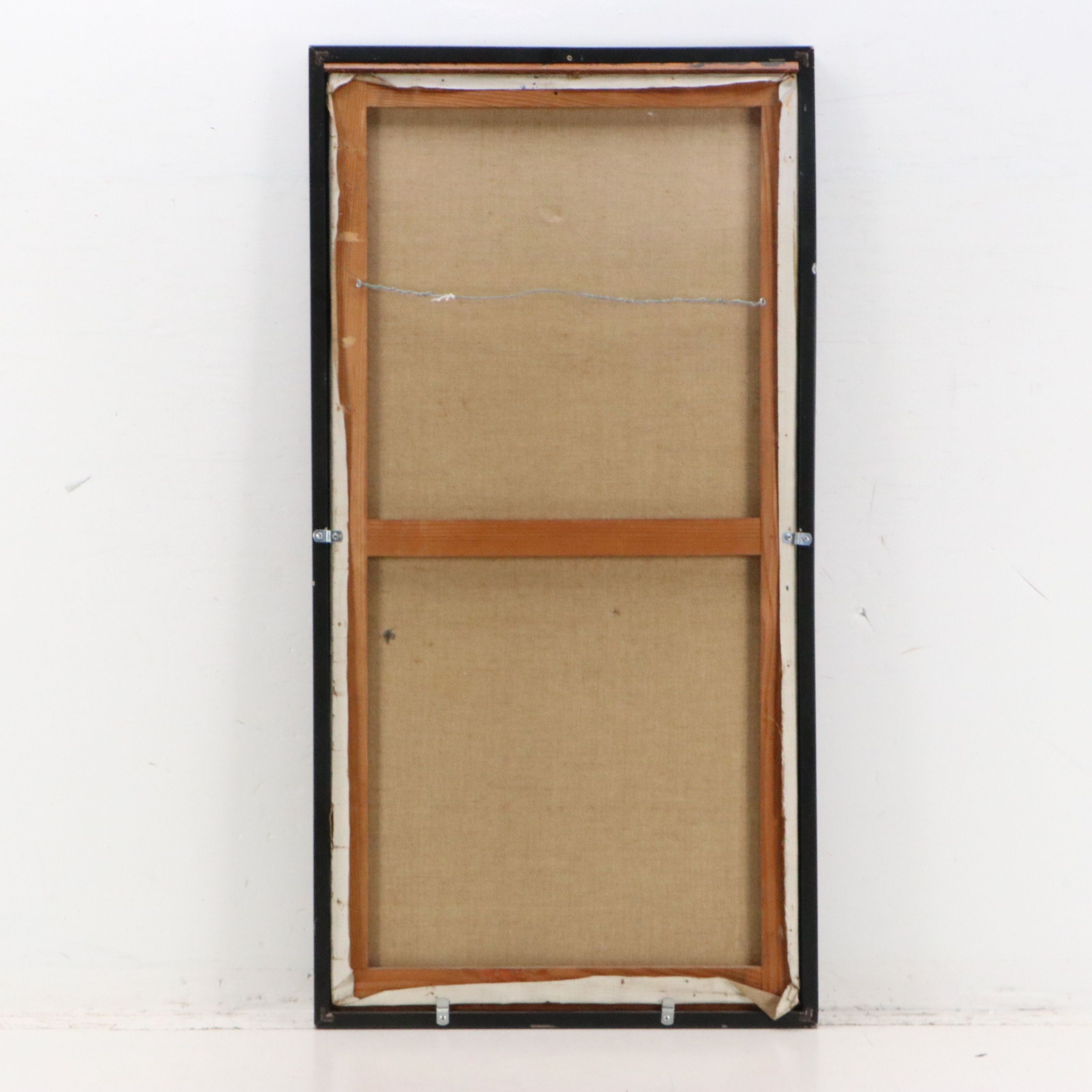 Modernist Impasto Floral Still Life Oil Painting