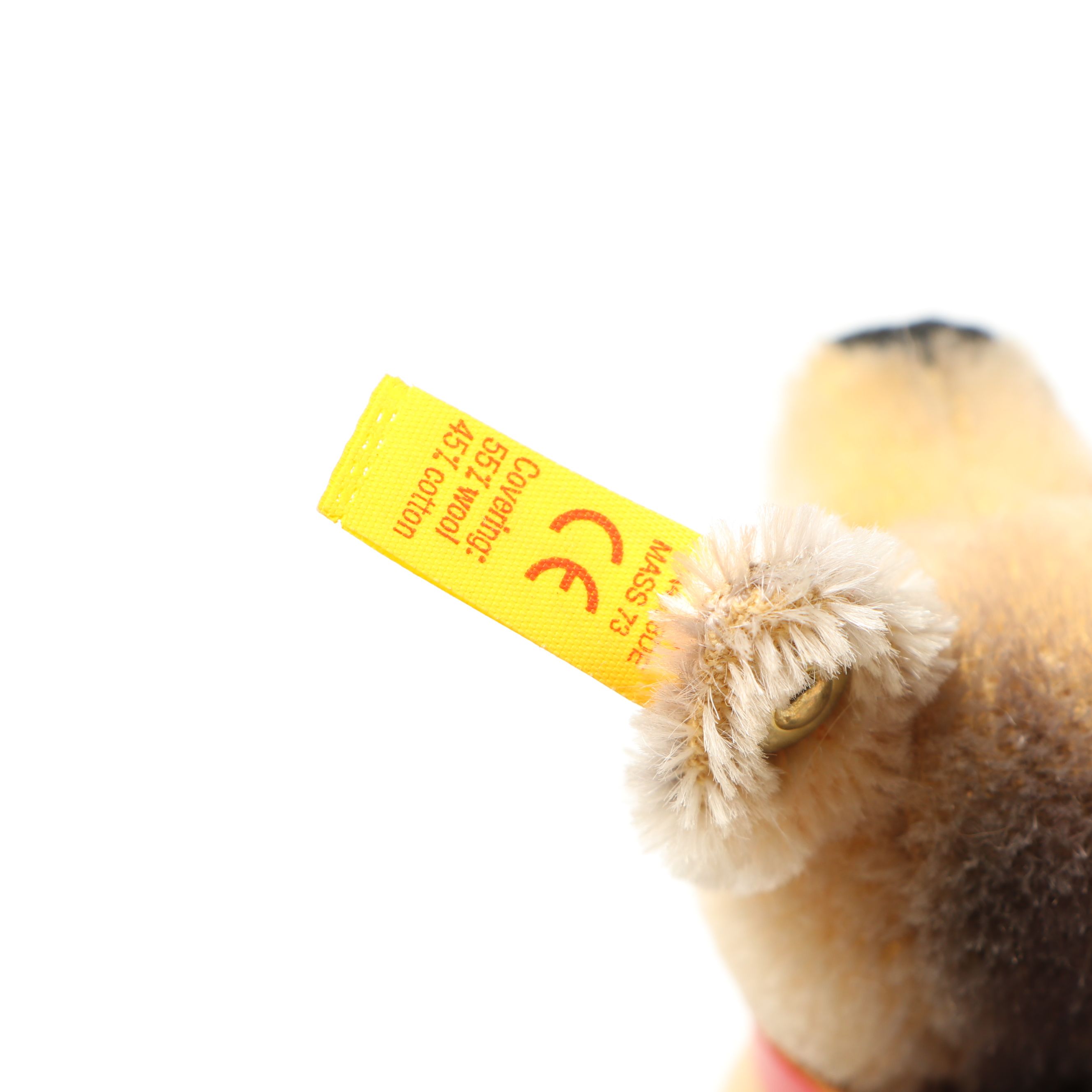 Steiff "Schäferhund," and "Fuchs" Mohair Stuffed Toys