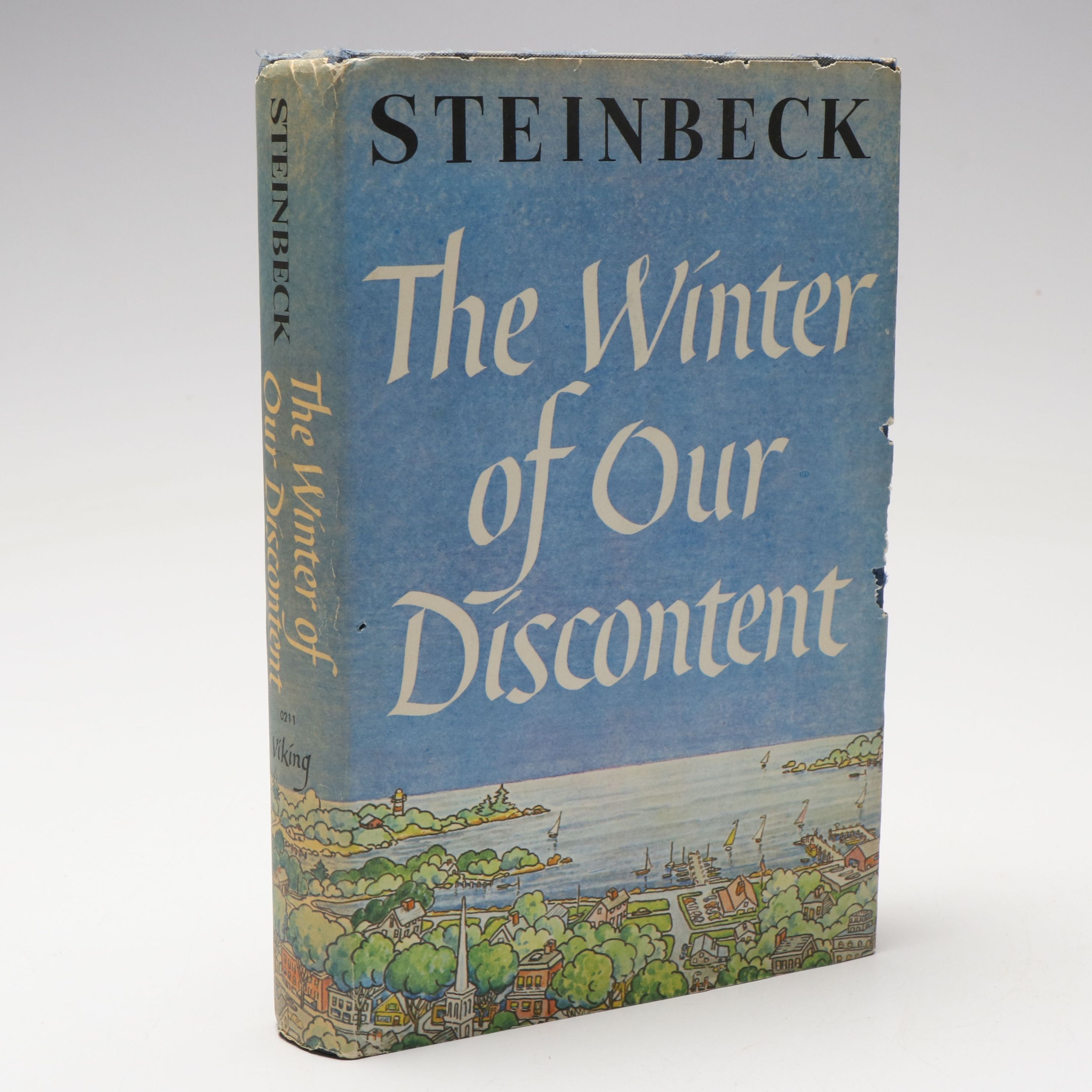 Book Club Edition "The Winter of Our Discontent" by John Steinbeck, 1961