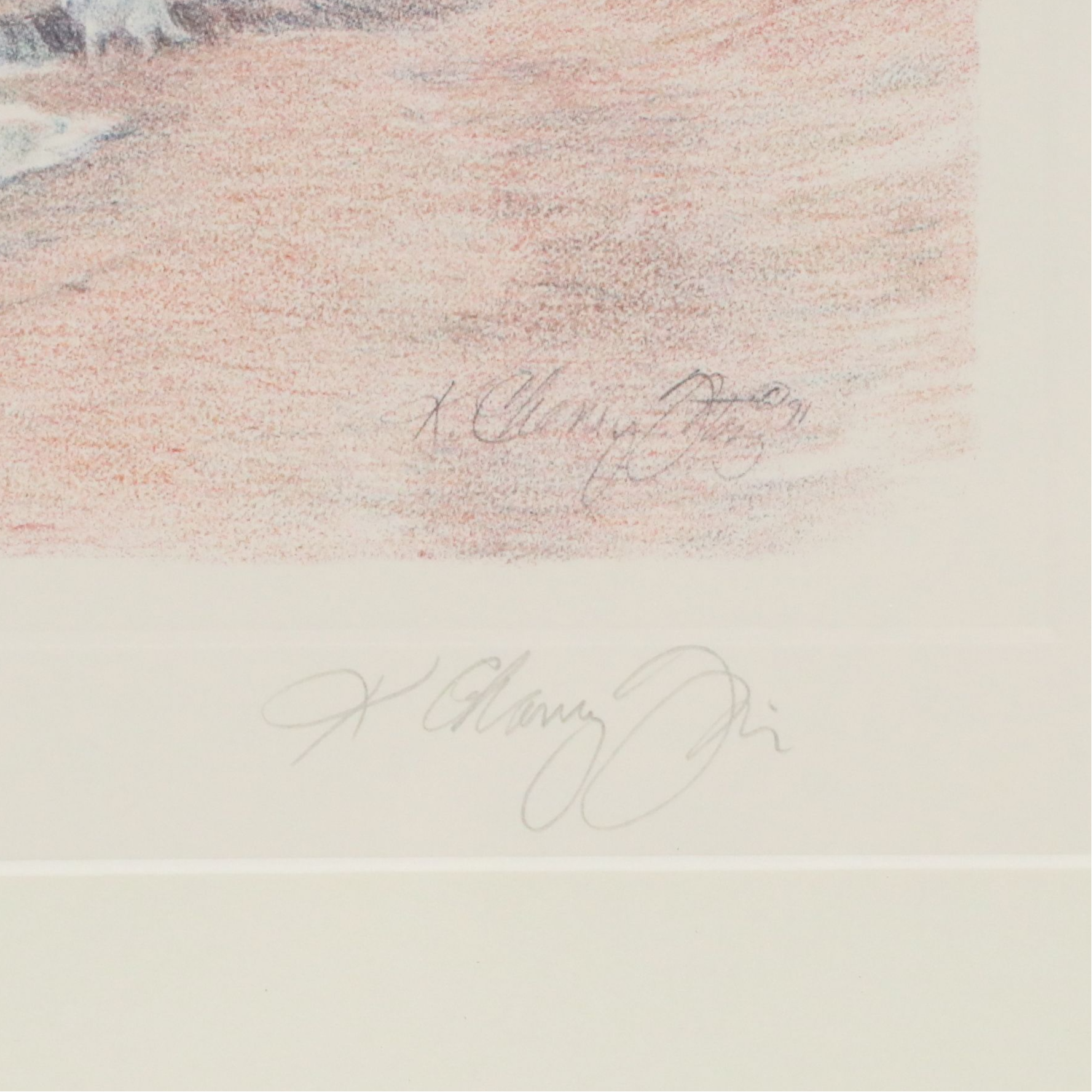 Kathleen Chaney Fritz Offset Lithograph "Point Betsie," Late 20th to 21st C.