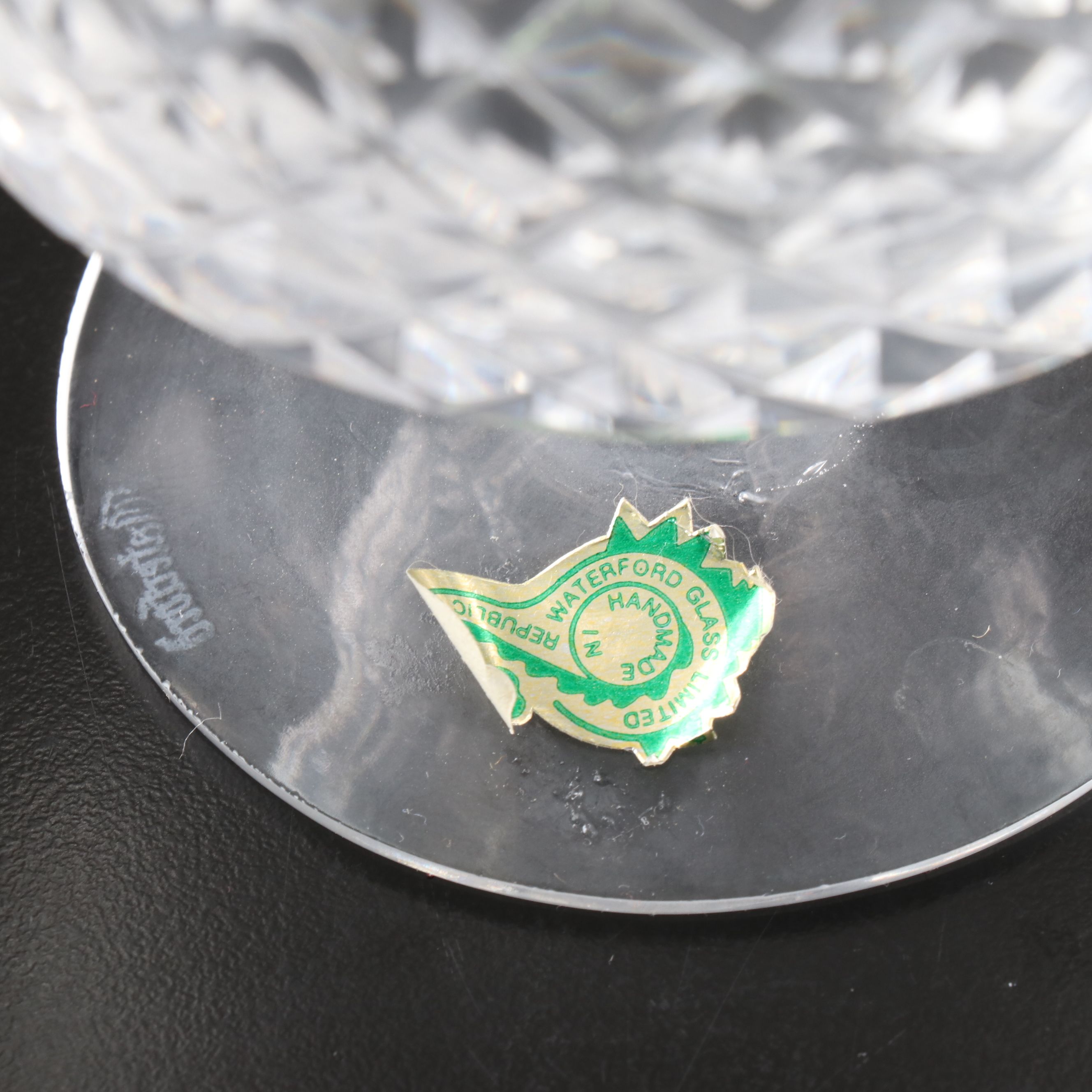 Waterford Crystal "Alana" Brandy Glasses and Decanter