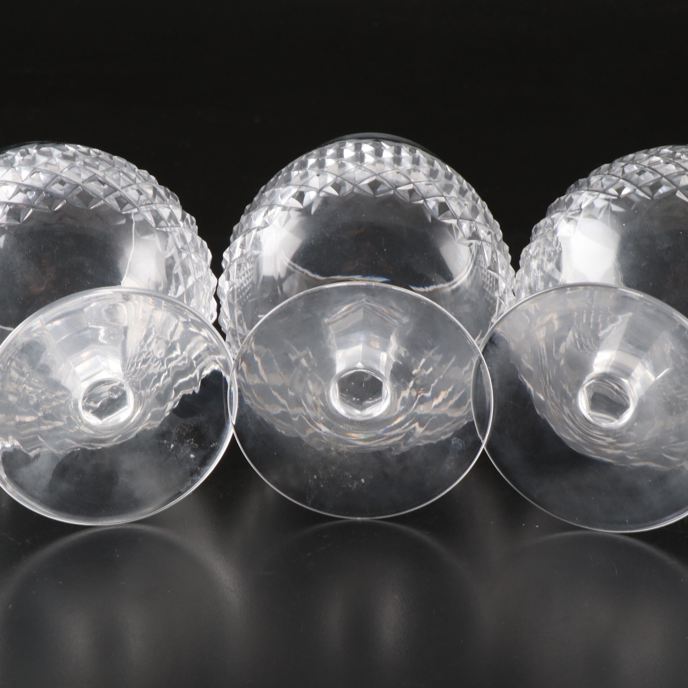 Waterford Crystal "Alana" Brandy Glasses and Decanter