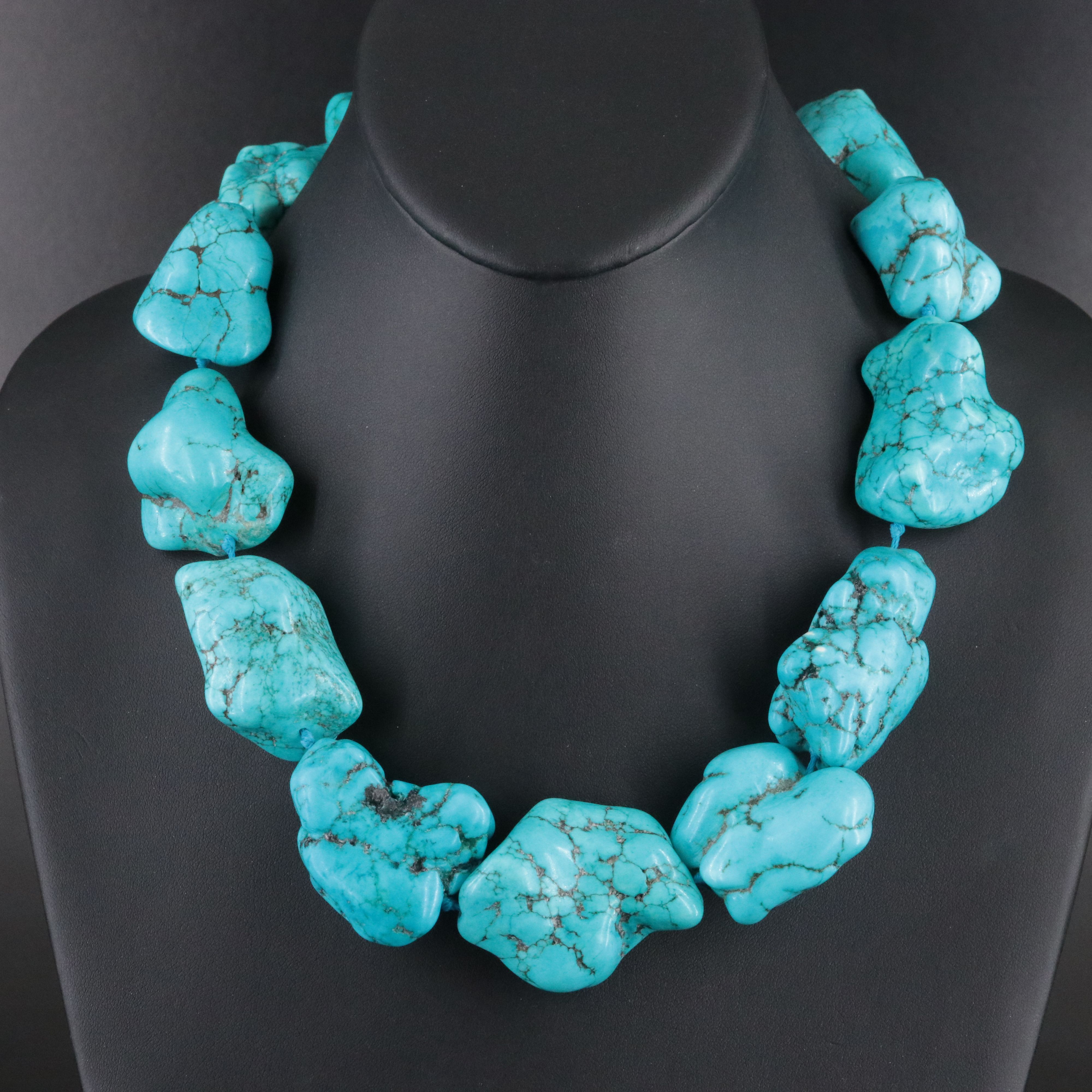 Turquoise Bead Necklace