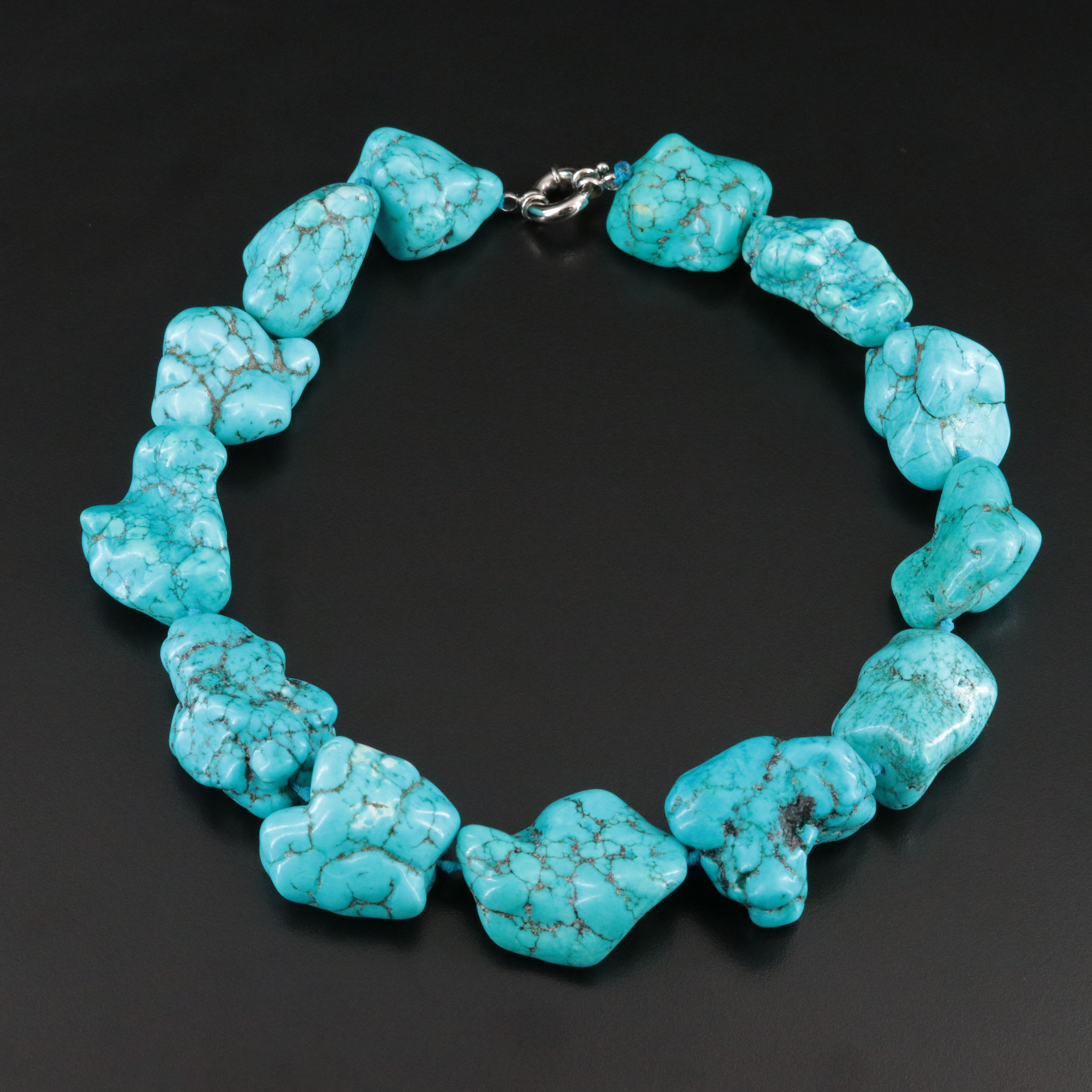 Turquoise Bead Necklace