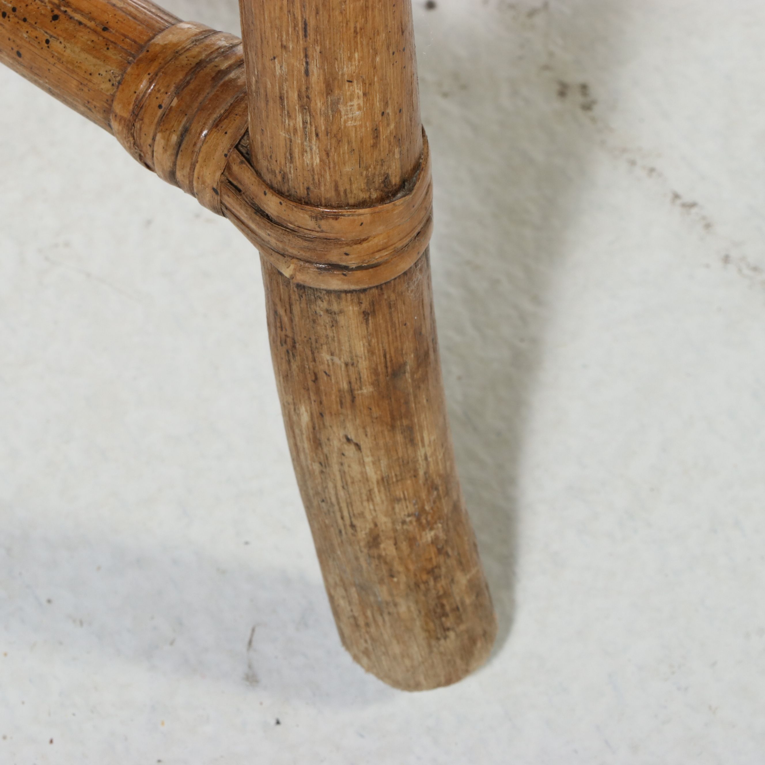 Set of Four Rattan Armchairs