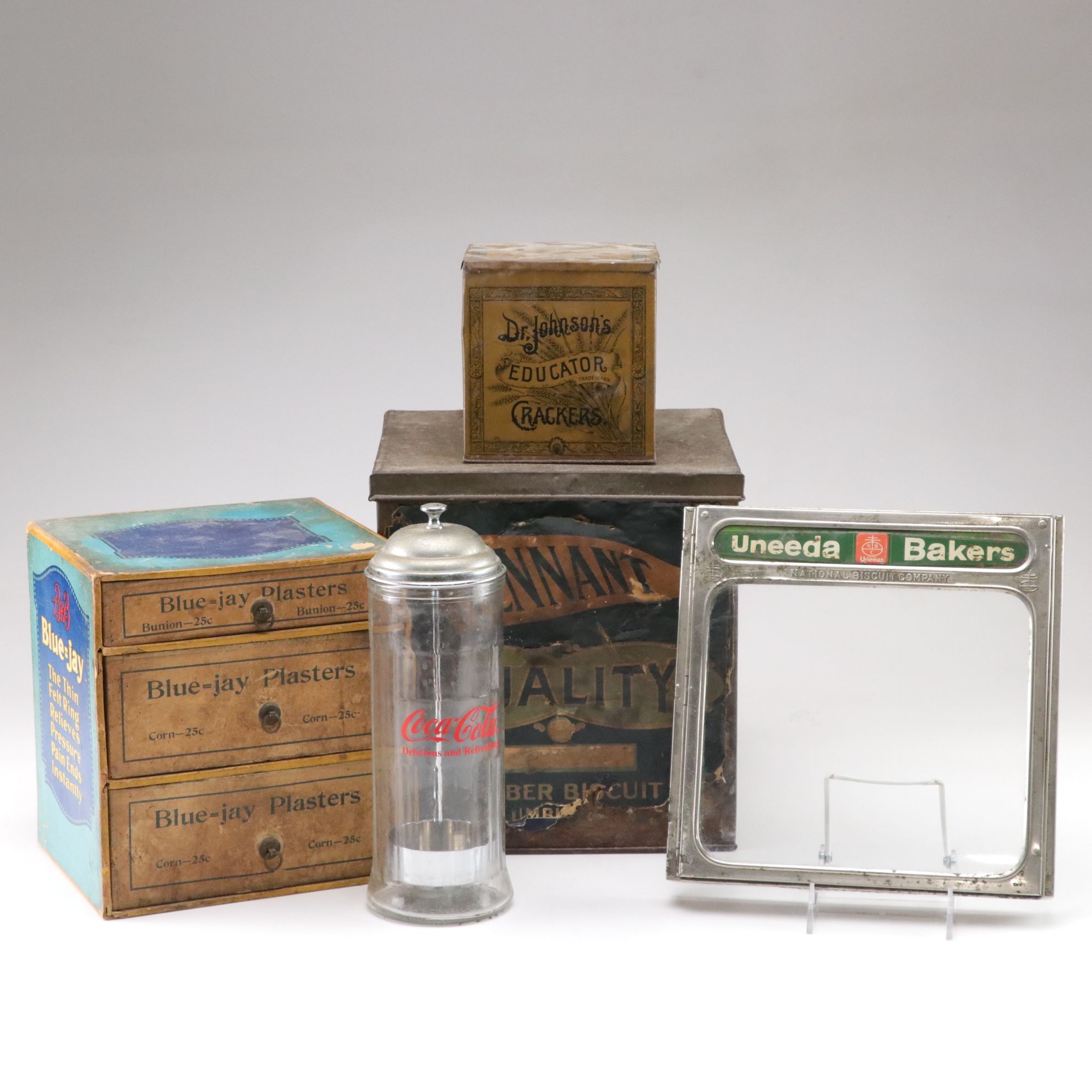 Johnson Educator Food Company, Bauer & Black and More Advertising Memorabilia