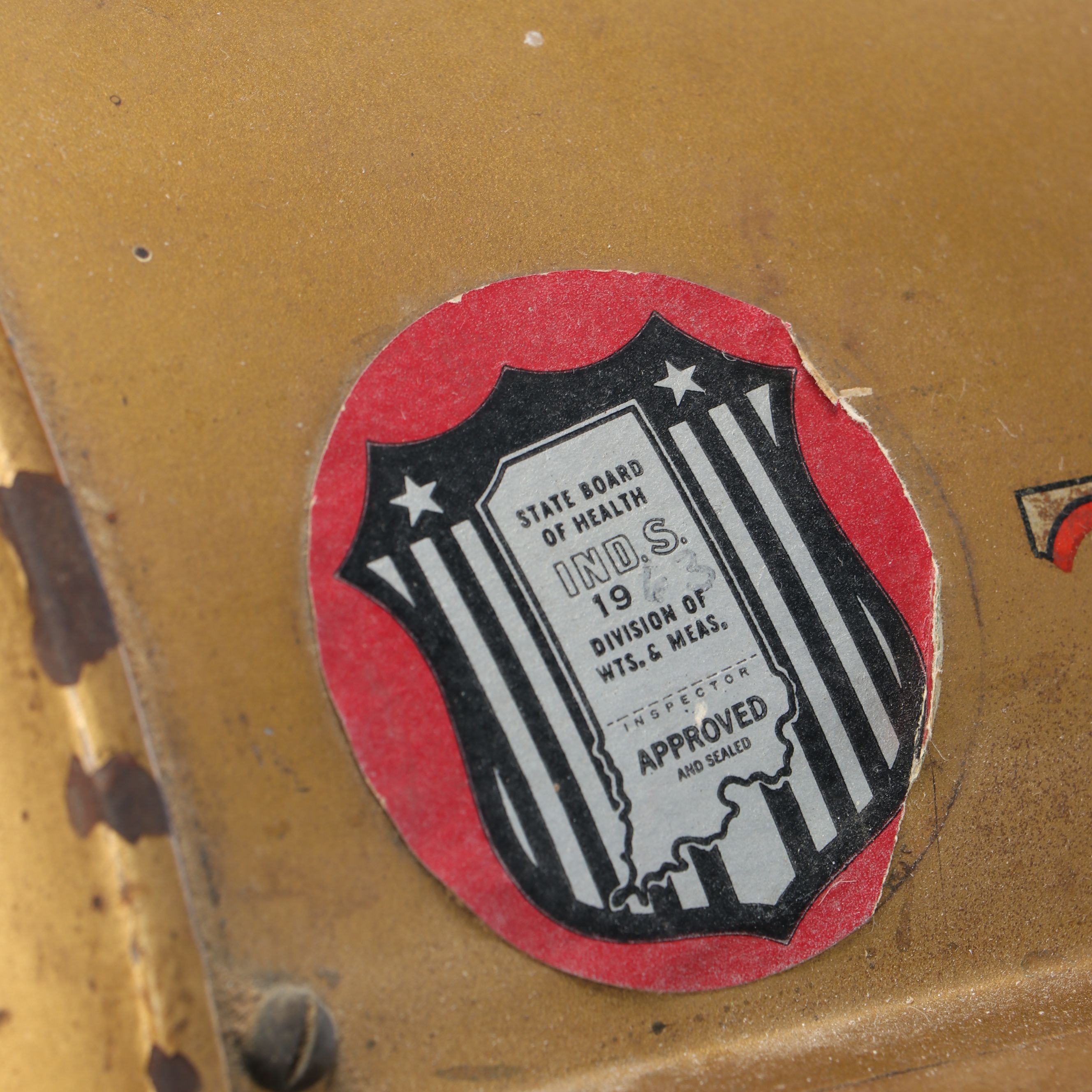 Toledo Barrel Style Scale, Early 20th Century