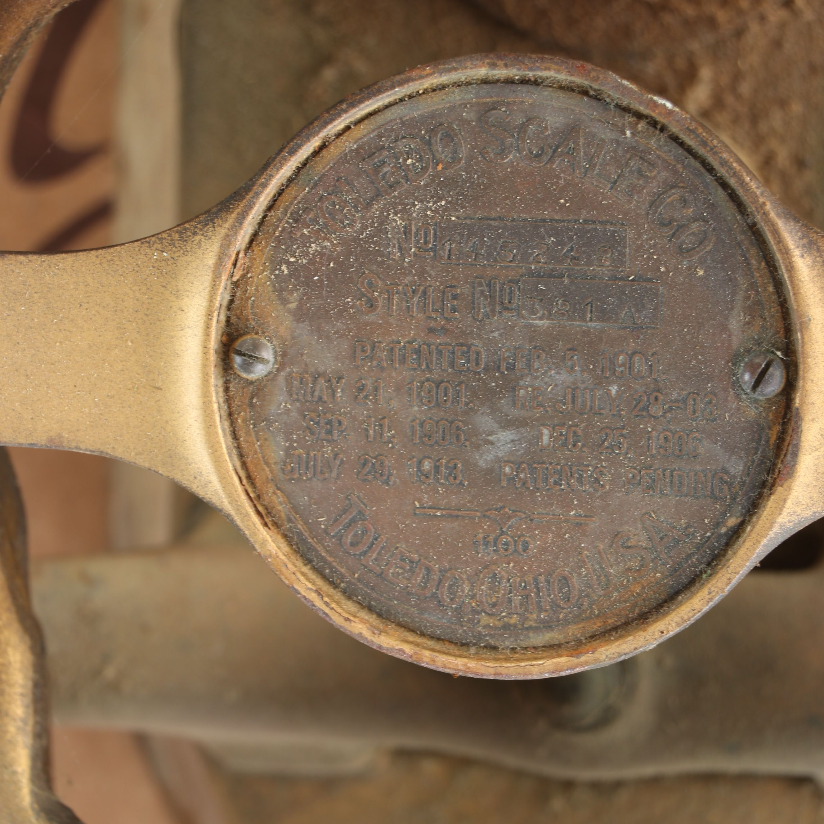 Toledo Barrel Style Scale, Early 20th Century