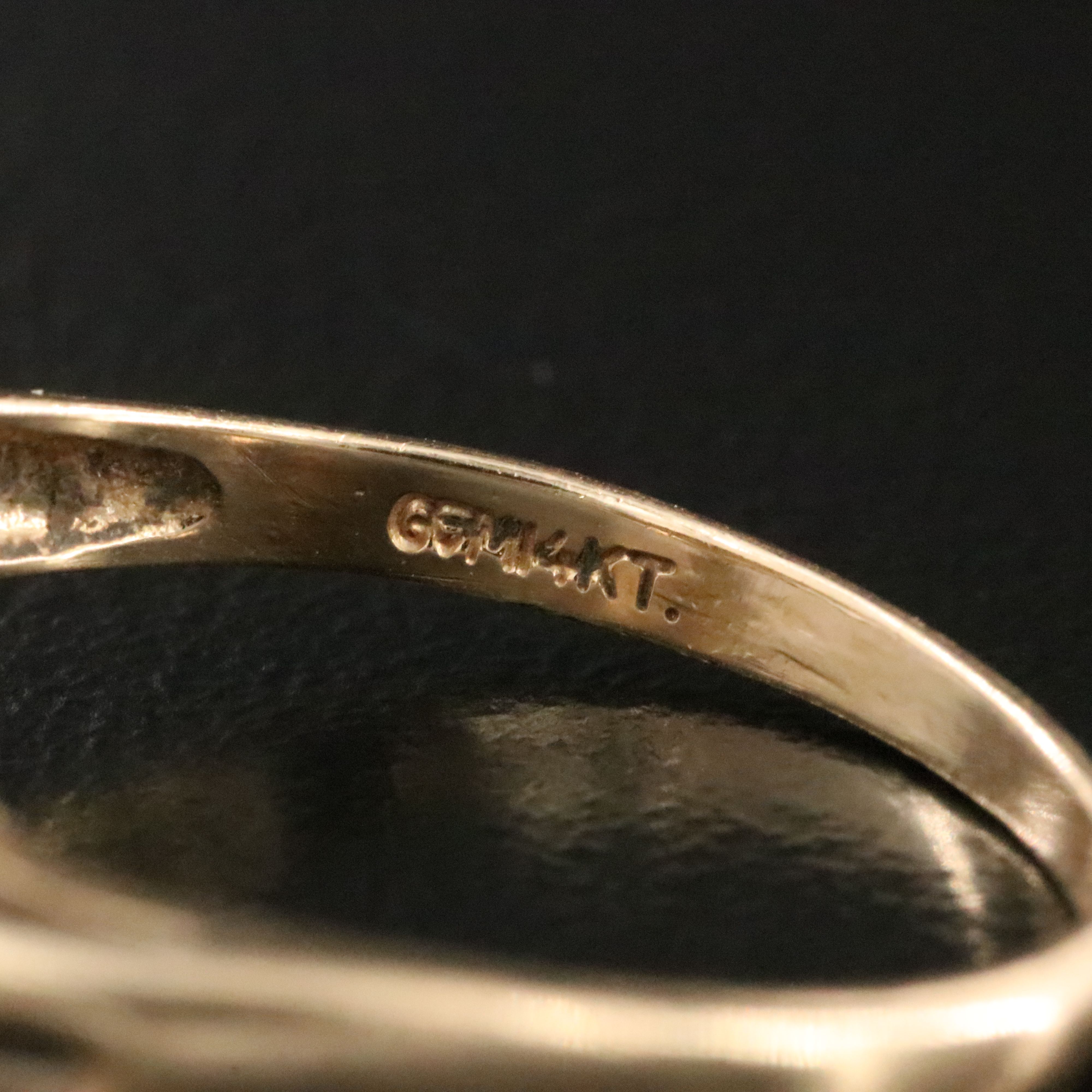 14K Opal and Diamond Ring