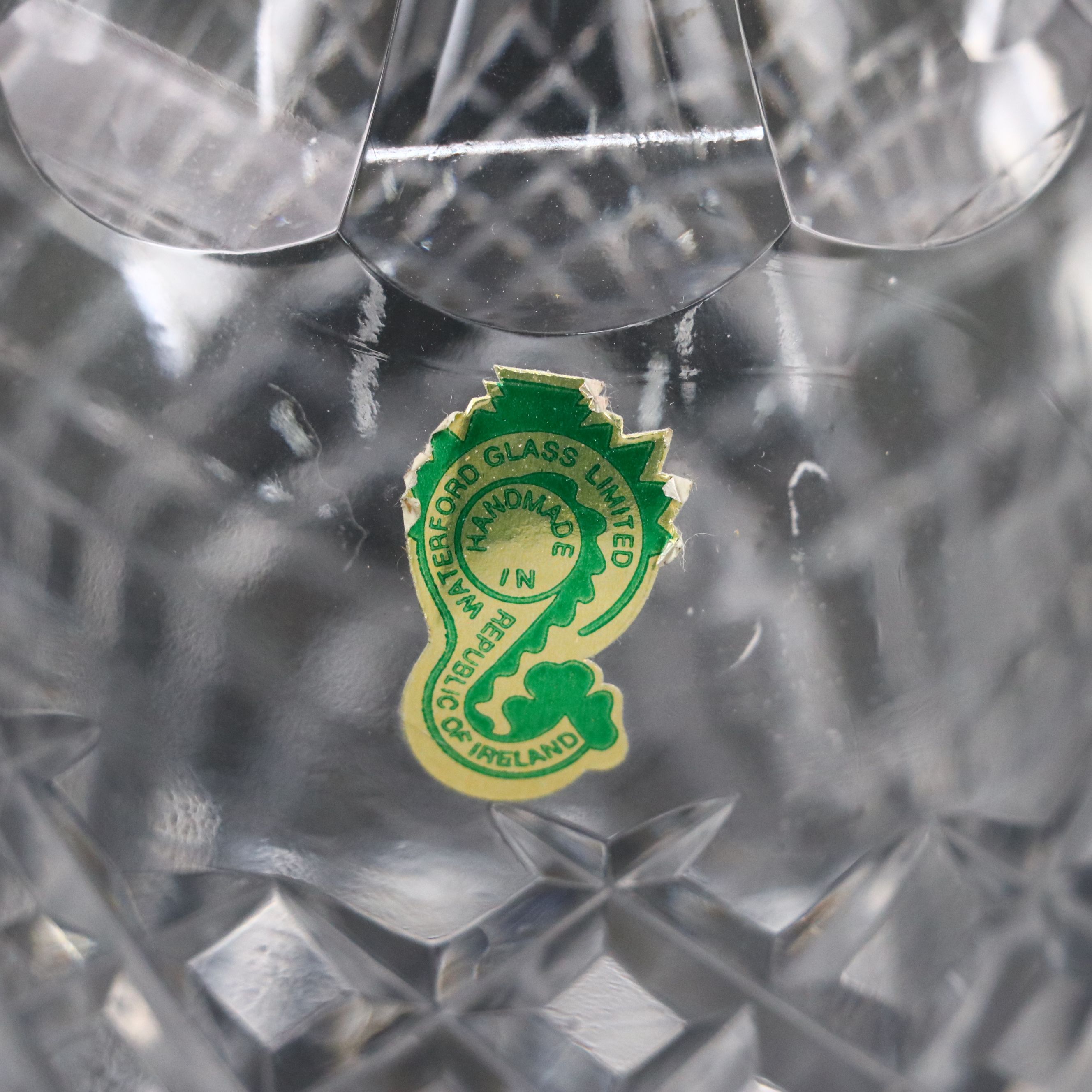 Waterford "Alana" Crystal Wine Decanter and Claret Glasses