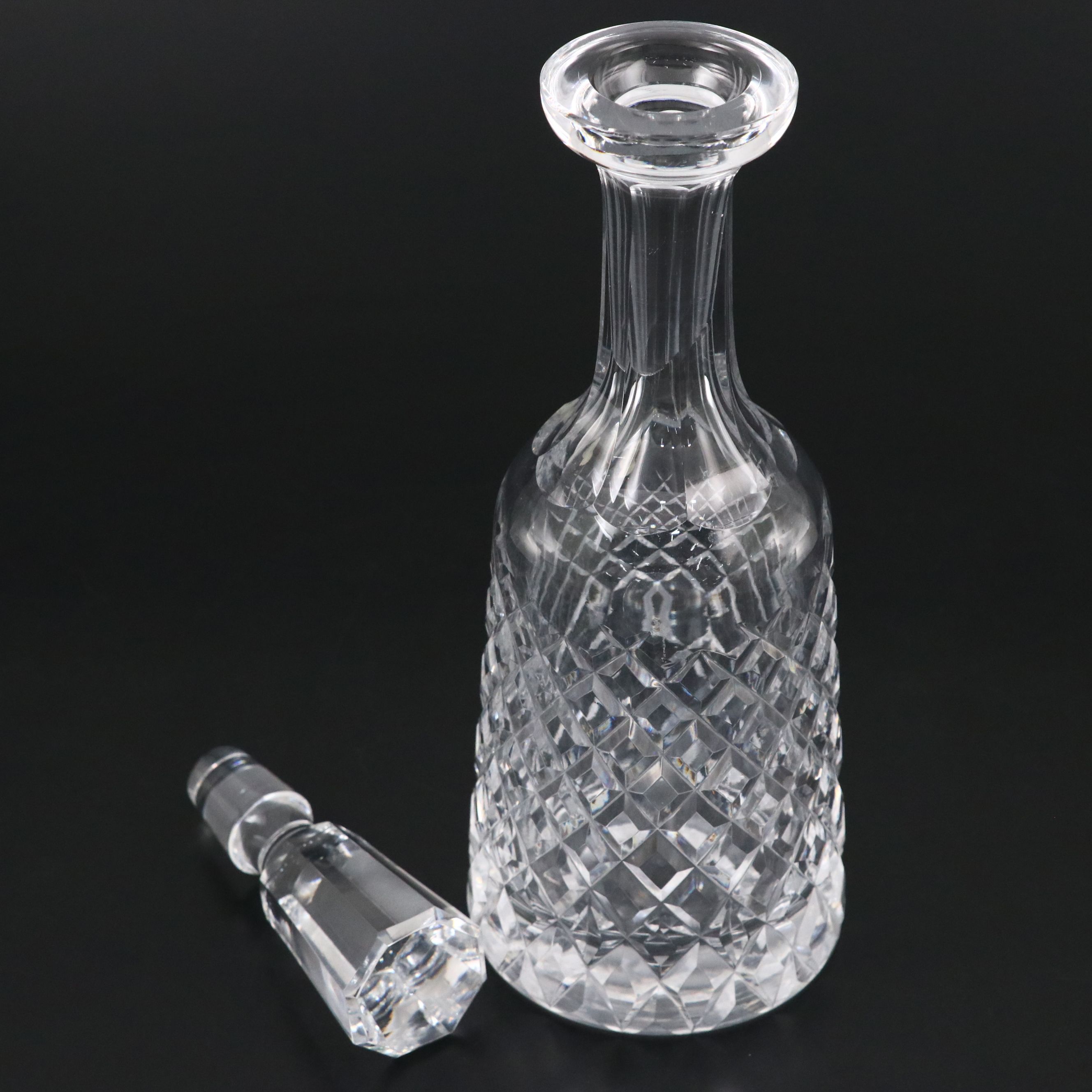 Waterford "Alana" Crystal Wine Decanter and Claret Glasses