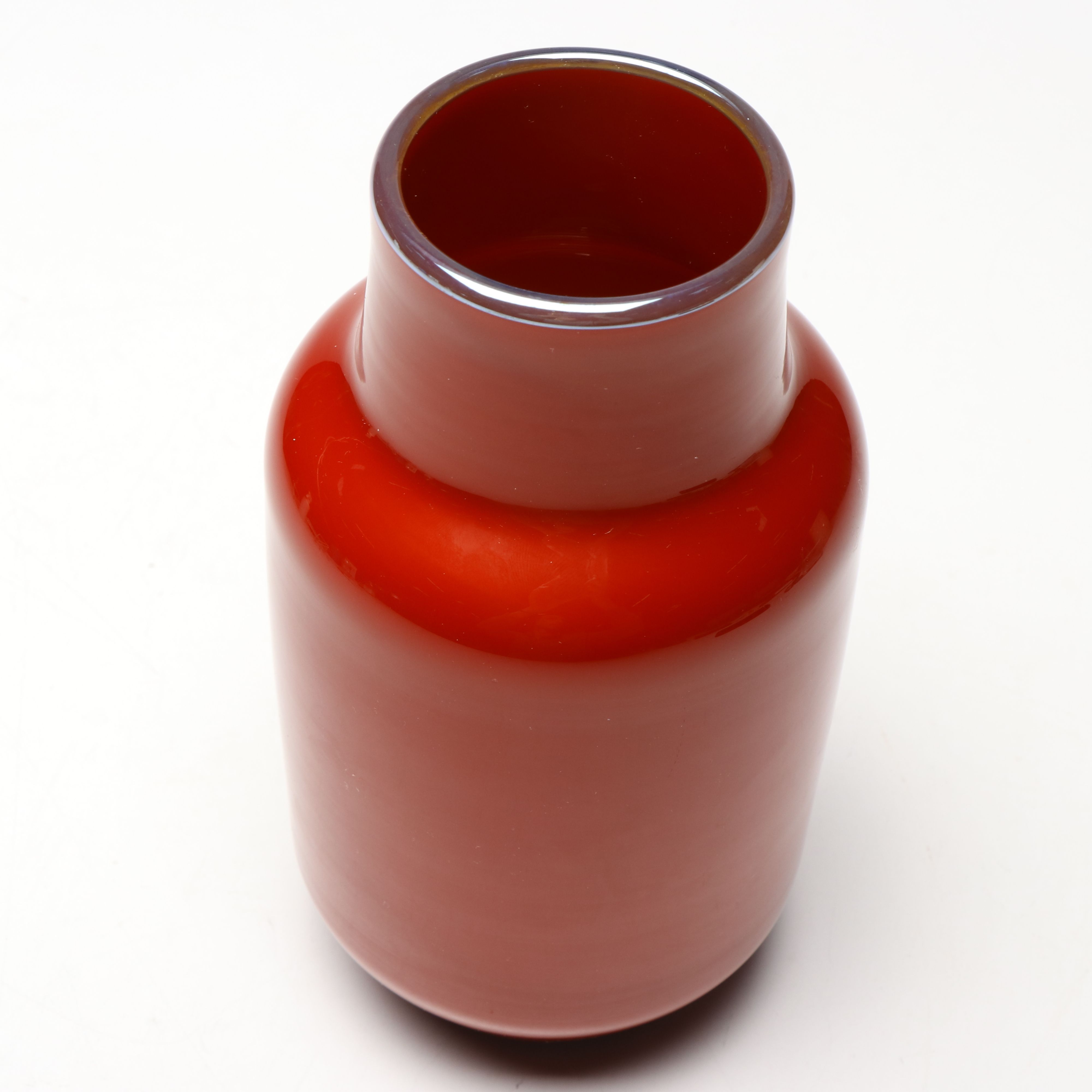 Lundberg Studios Blown Glass Vase, 1984