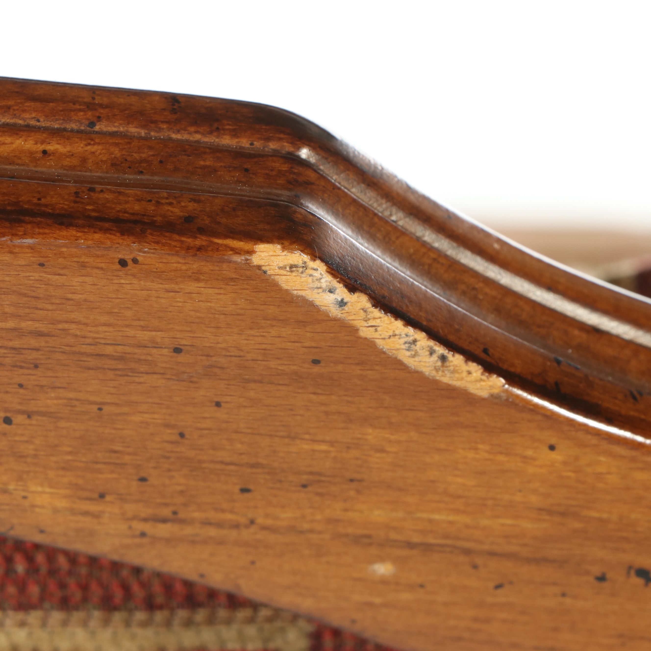 Pair of Sherrill Furniture French Provincial Style Armchairs and Ottoman