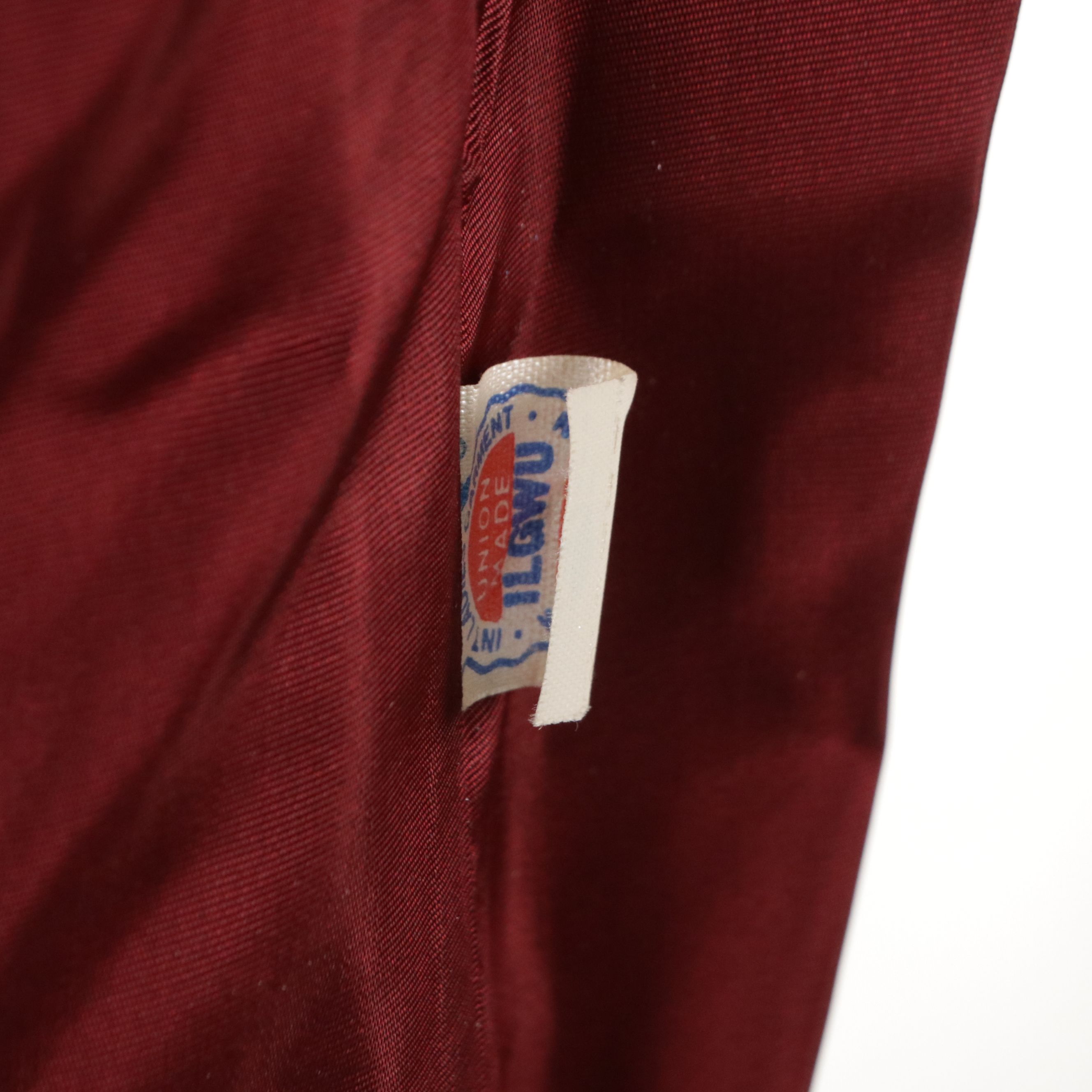 Jill Jr. Vintage Maroon Wool Coat