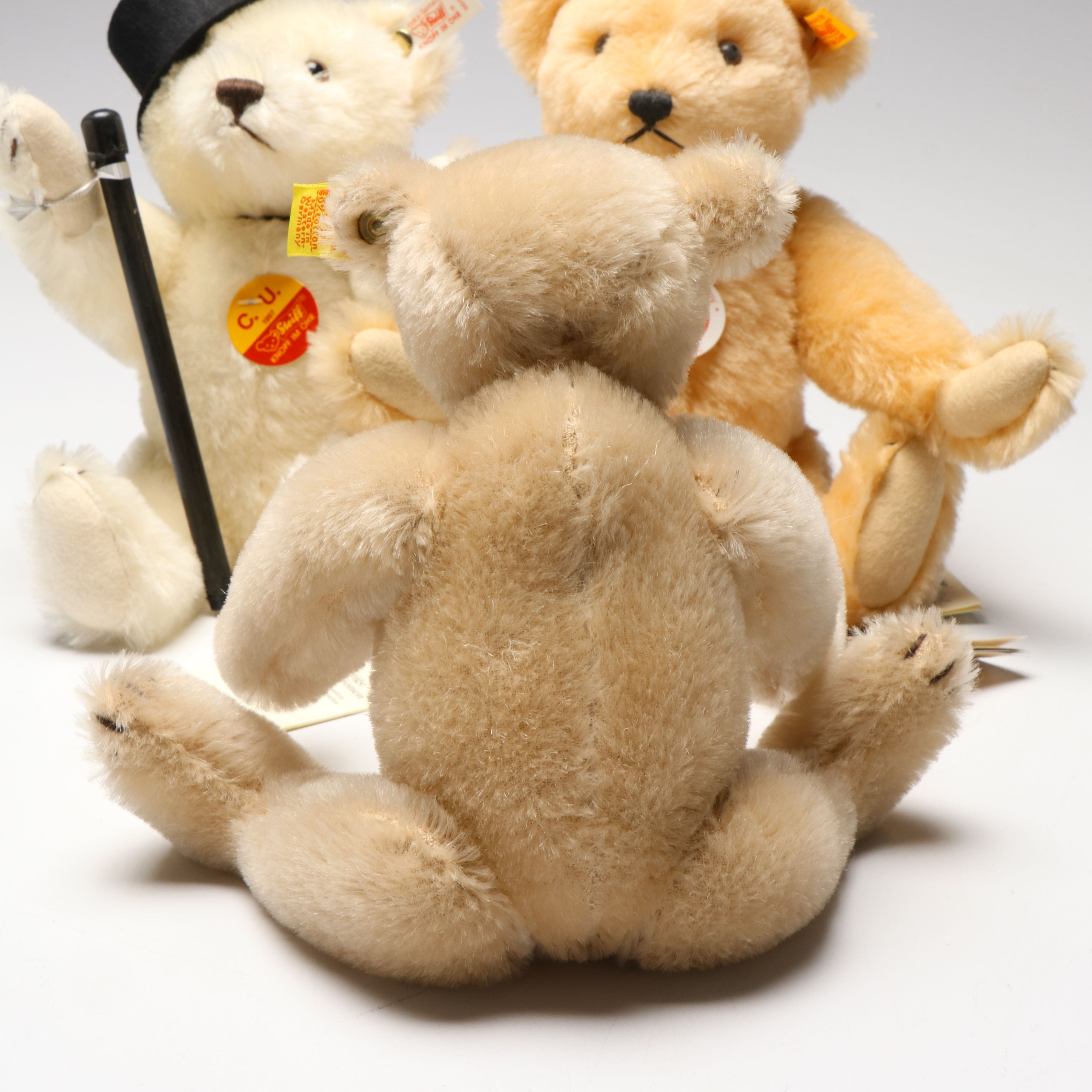 Steiff "Salute to Broadway" with Other Mohair Teddy Bears