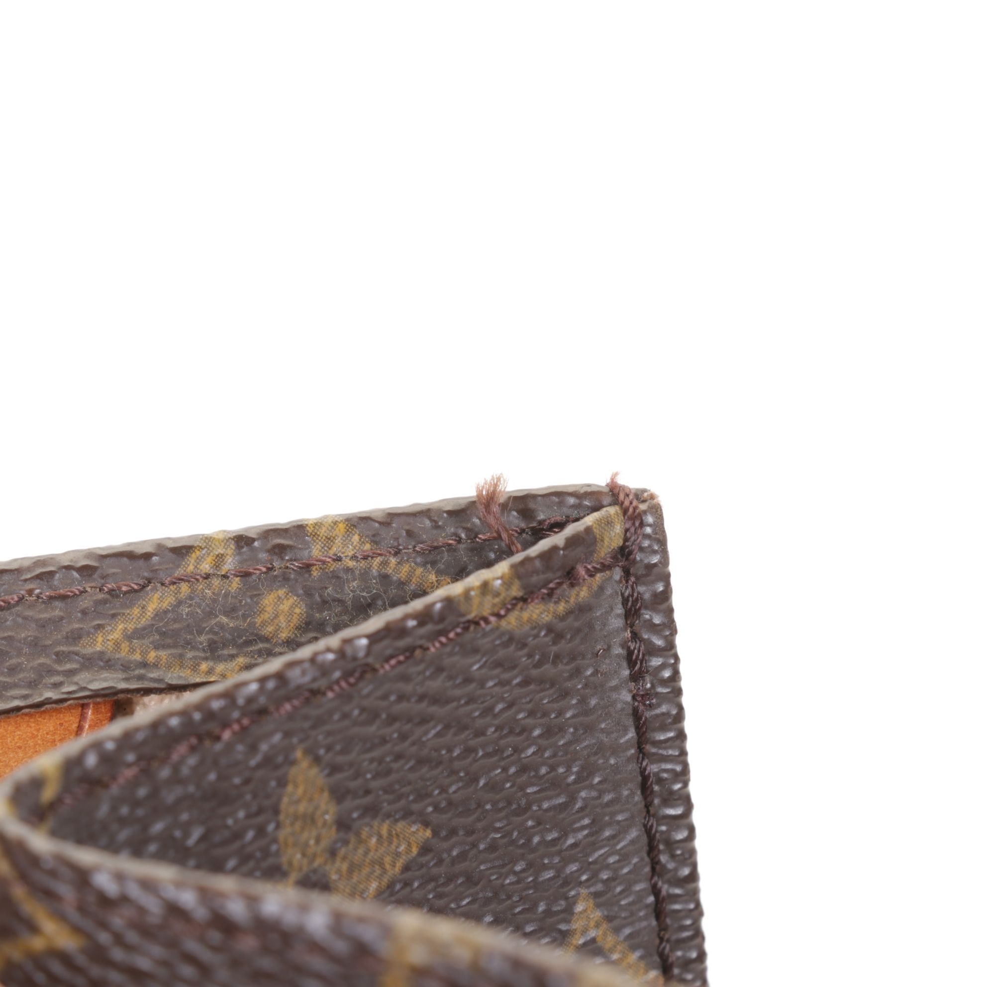 Louis Vuitton Sac Plat Top Handle Tote Bag in Monogram Canvas and Leather