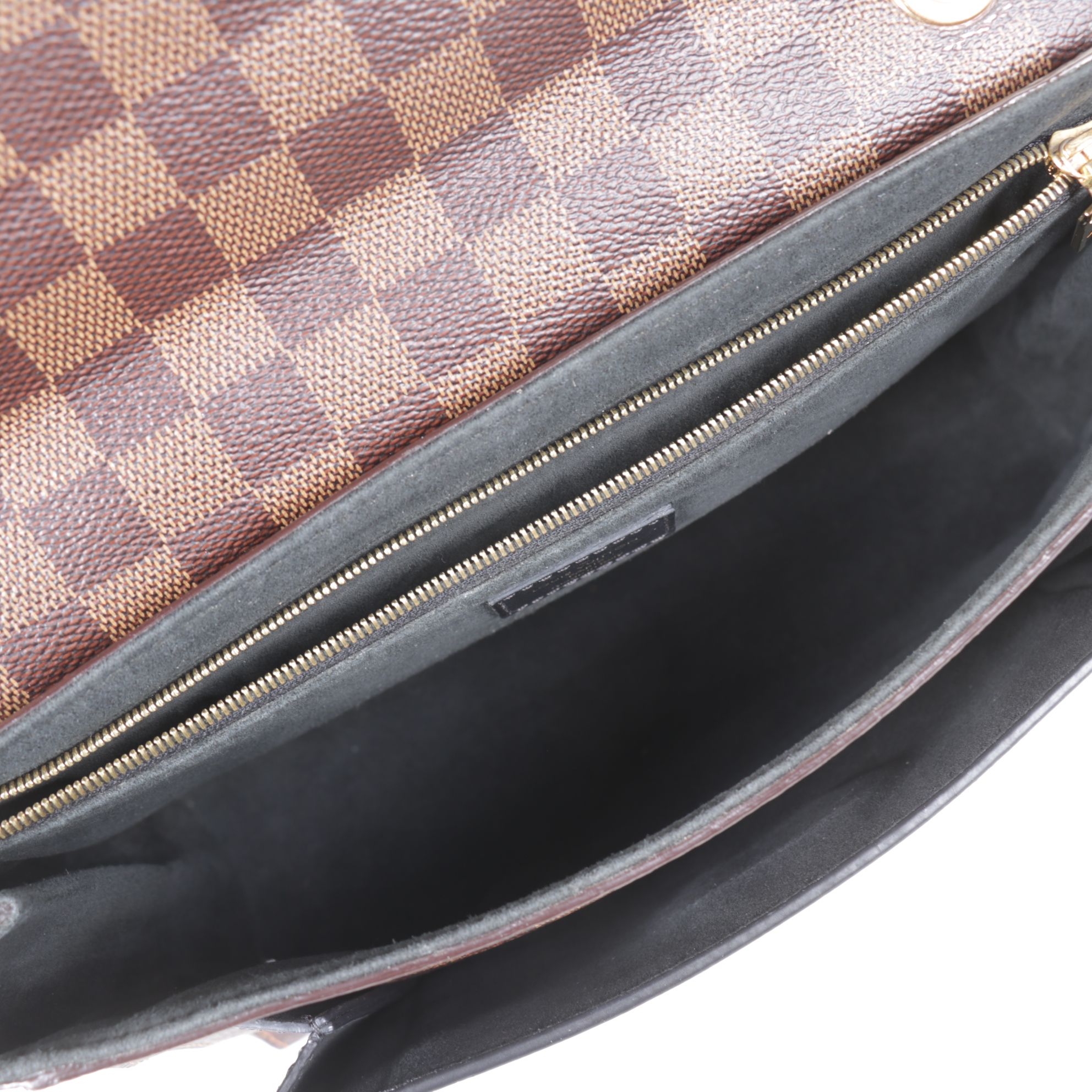 Louis Vuitton Vavin PM Chain Strap Bag in Damier Ebene Canvas & Leather
