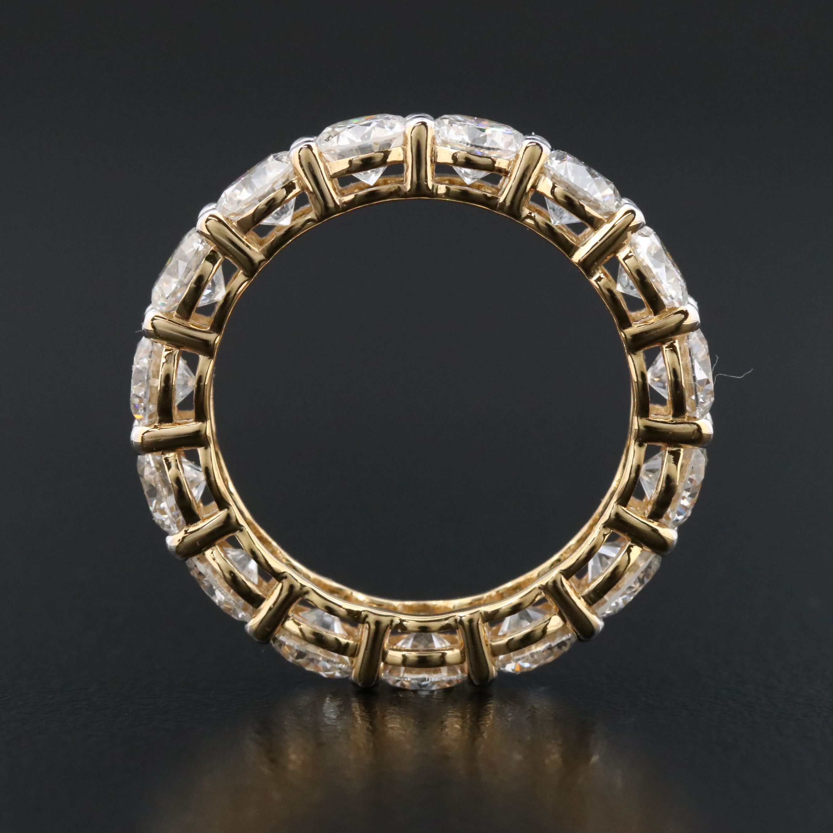 14K 4.72 CTW Lab Grown Diamond Eternity Band