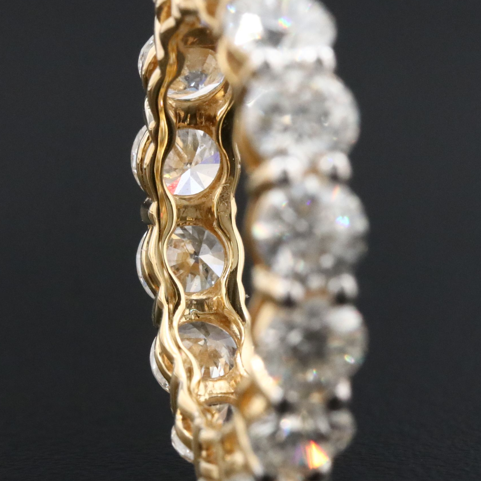 14K 4.72 CTW Lab Grown Diamond Eternity Band