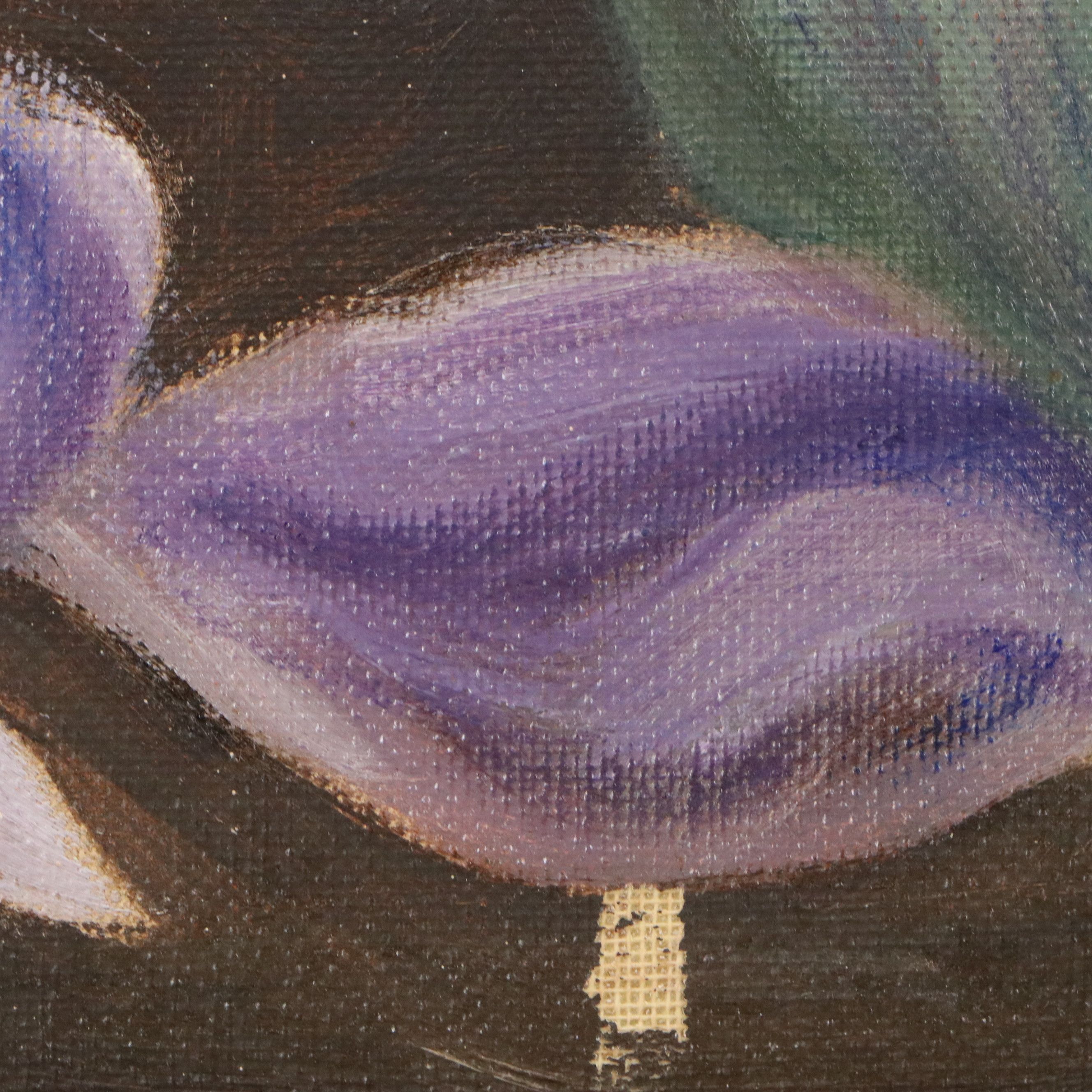 A. Baird Oil Painting of Floral Still Life, 1968