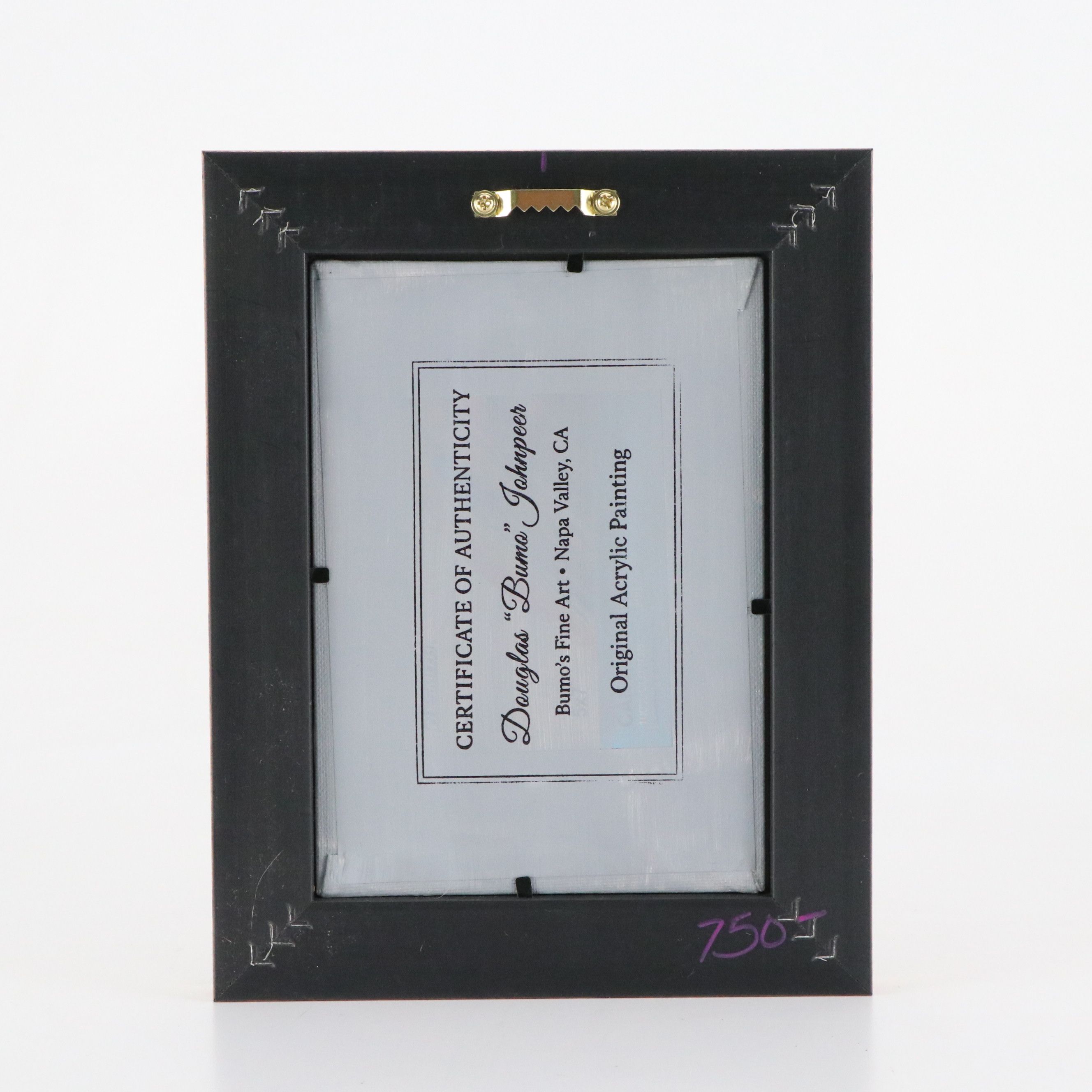 Douglas "Bumo" Johnpeer Acrylic Landscape Painting, Circa 2026
