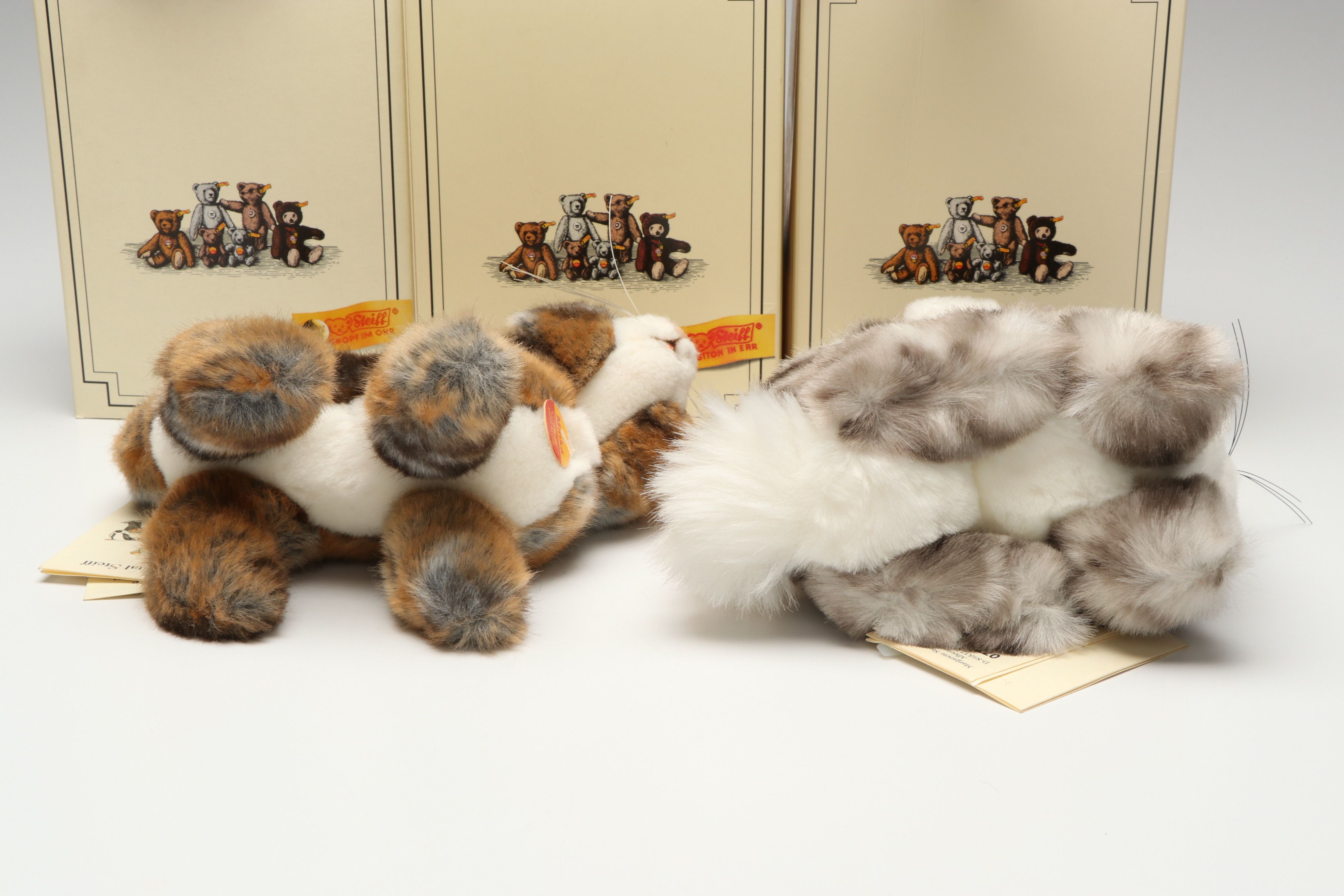 Steiff  "Hoppel," "Hase," "Dormili" and More Stuffed Animals