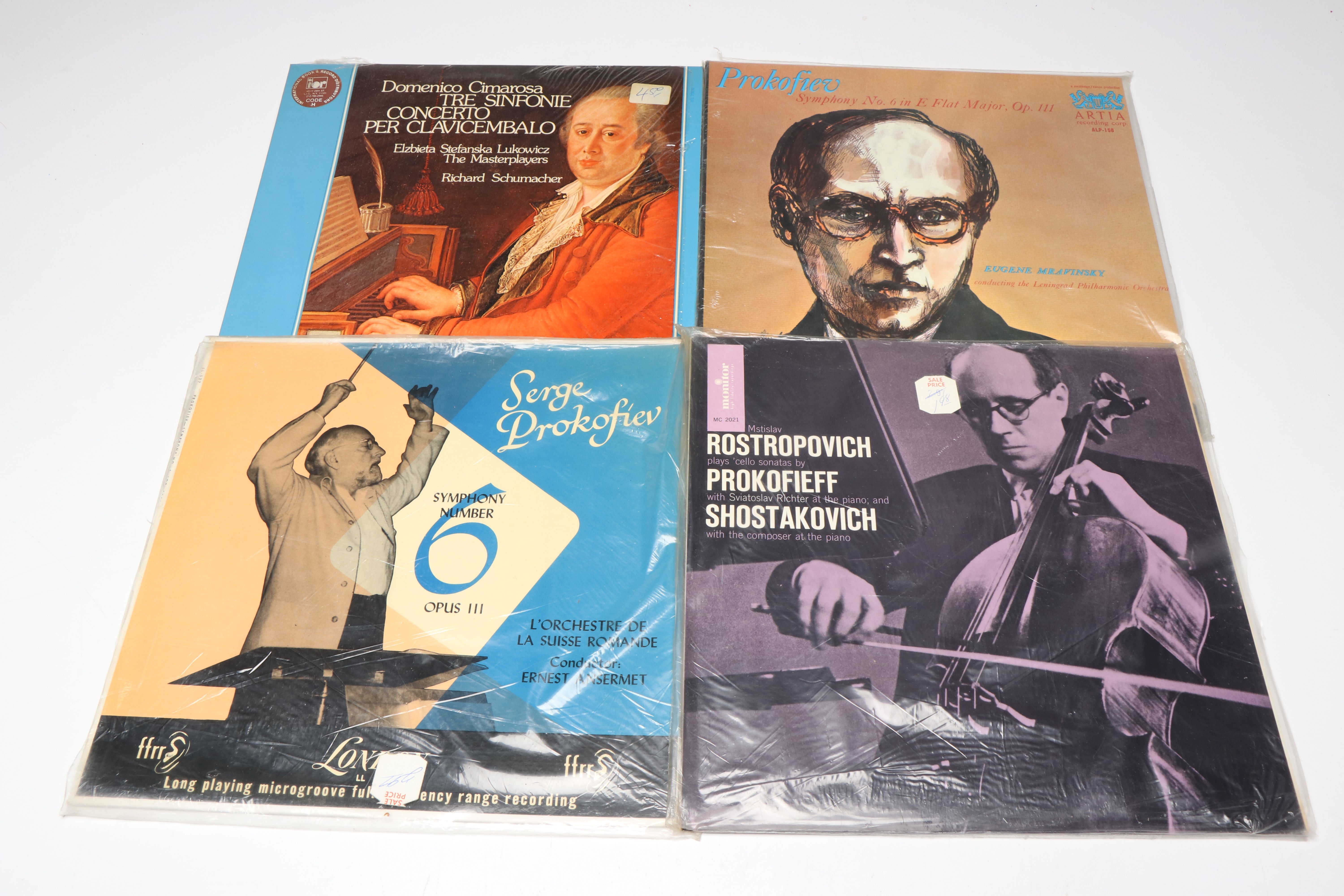 Giacomo Puccini, Prokofiev and Other Medieval to Modern Classical Records