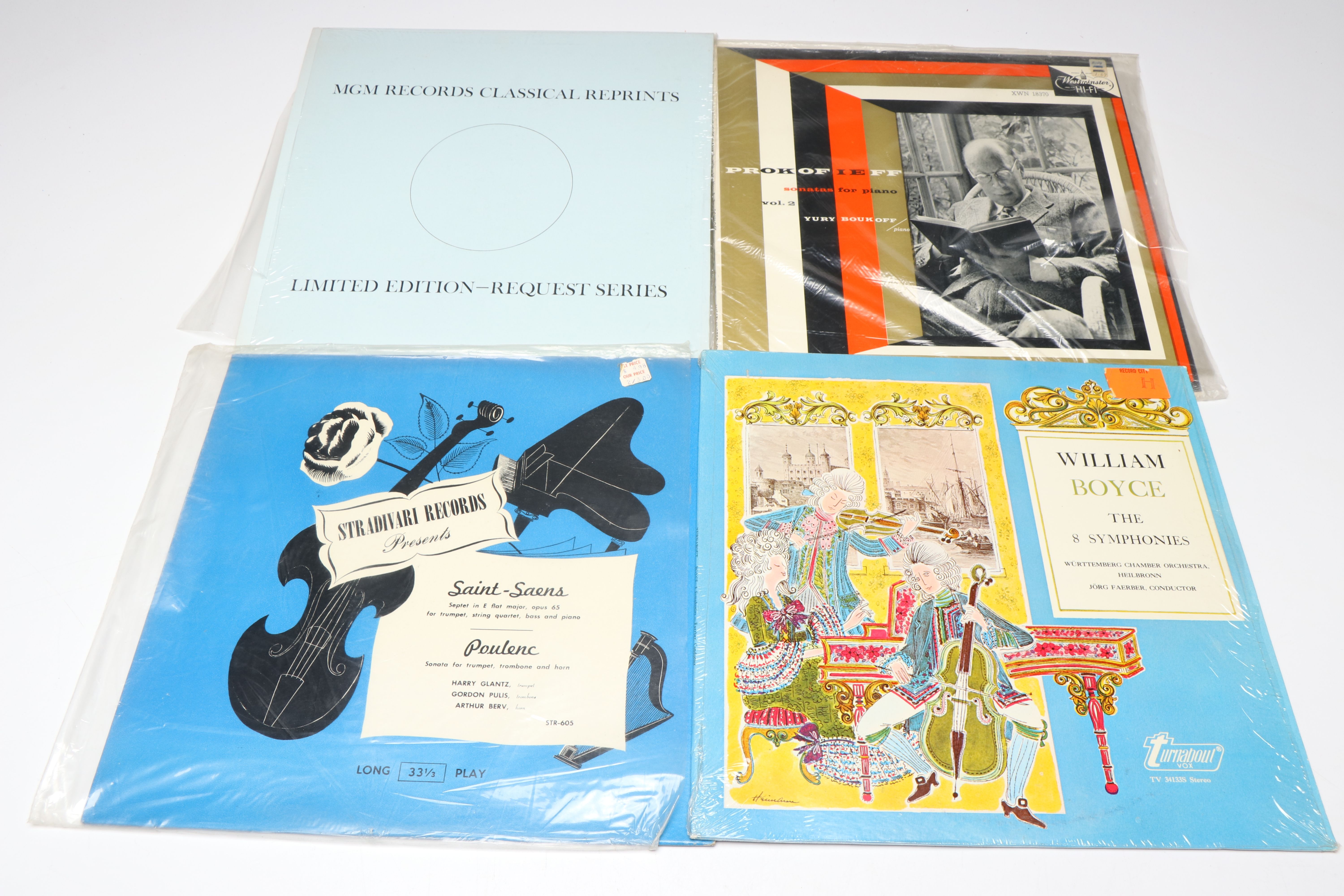 Giacomo Puccini, Prokofiev and Other Medieval to Modern Classical Records